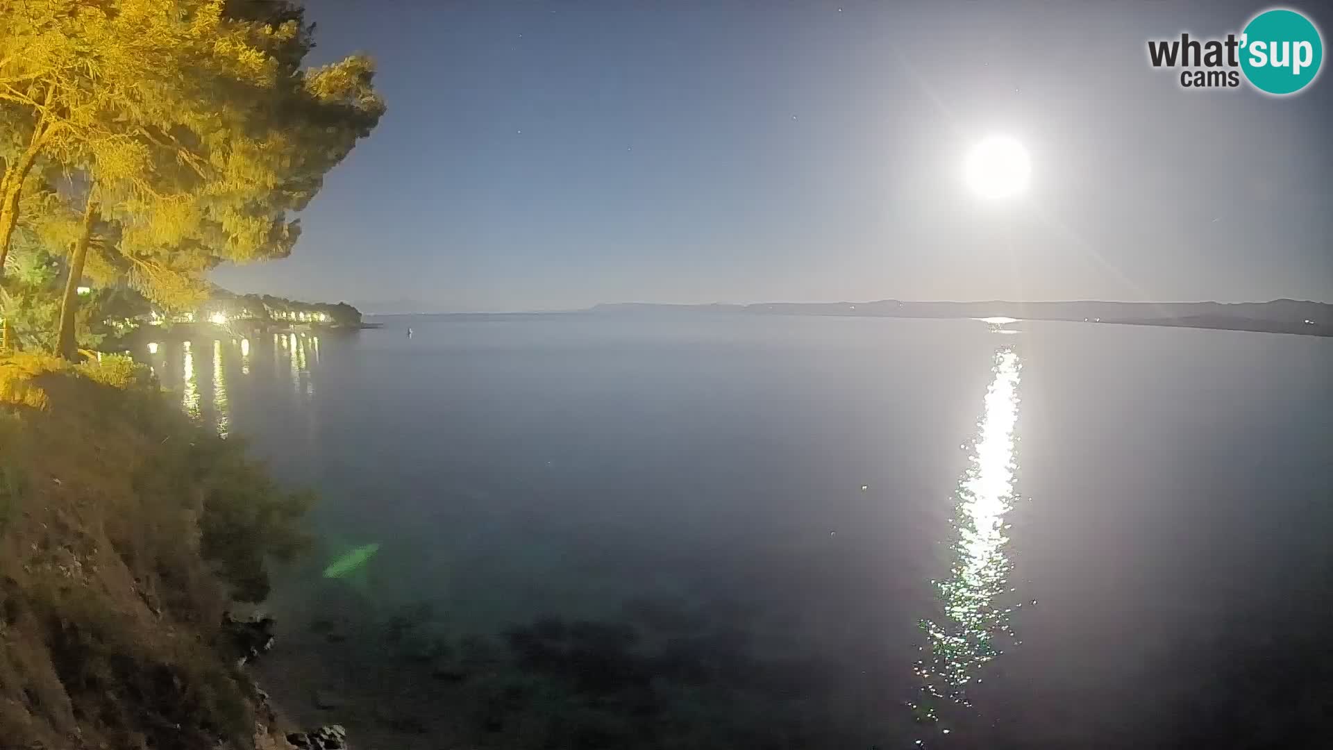 Webcam Potočine Beach Bol – Live View of Borak Beach, Brač Island