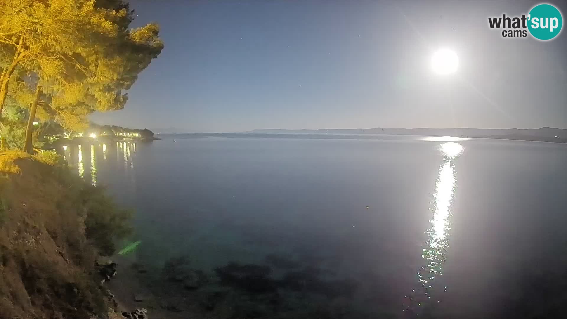 Webcam Potočine Beach Bol – Live View of Borak Beach, Brač Island