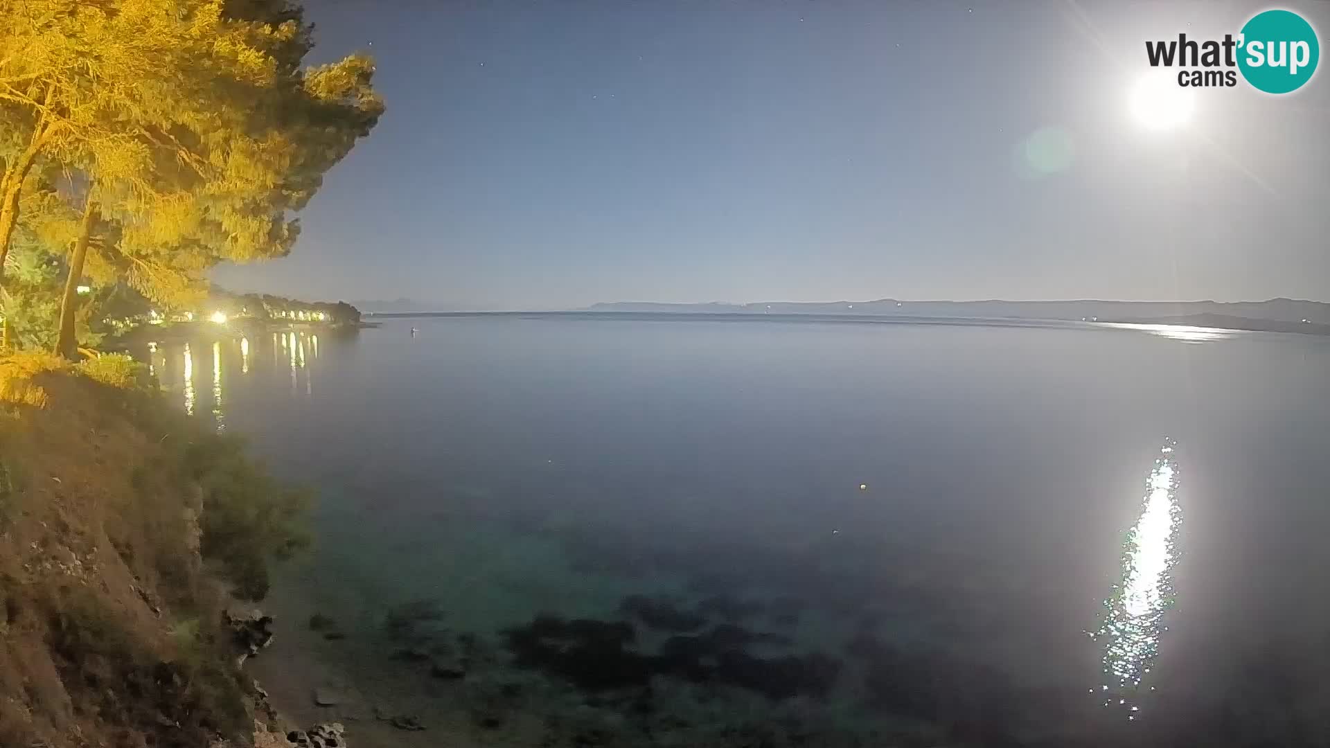 Webcam Playa Potočine Bol – Vista en vivo de Borak Beach, Isla de Brač
