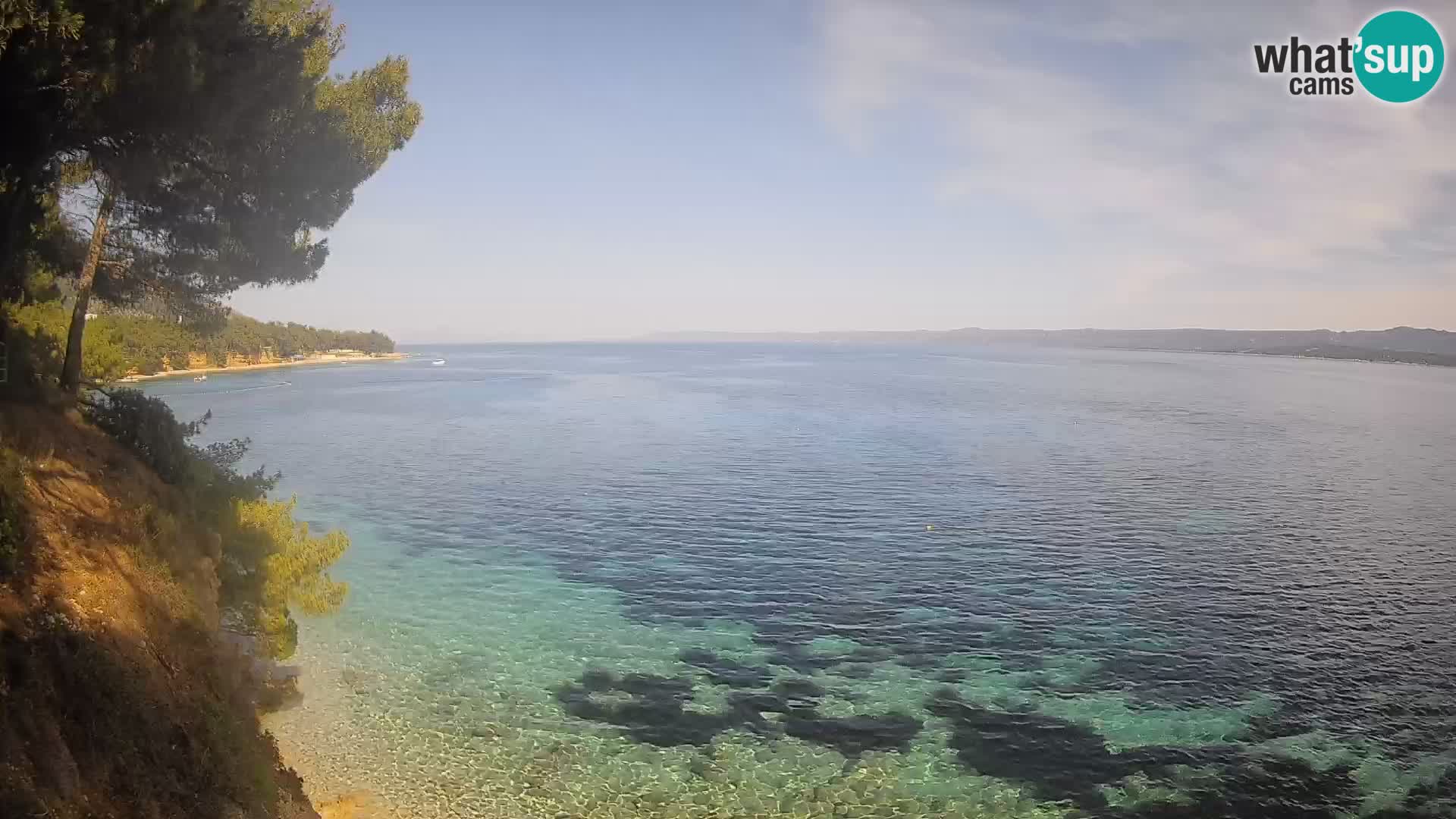 Webcam plage Potočine Bol – Vue en direct sur Borak Beach, île de Brač