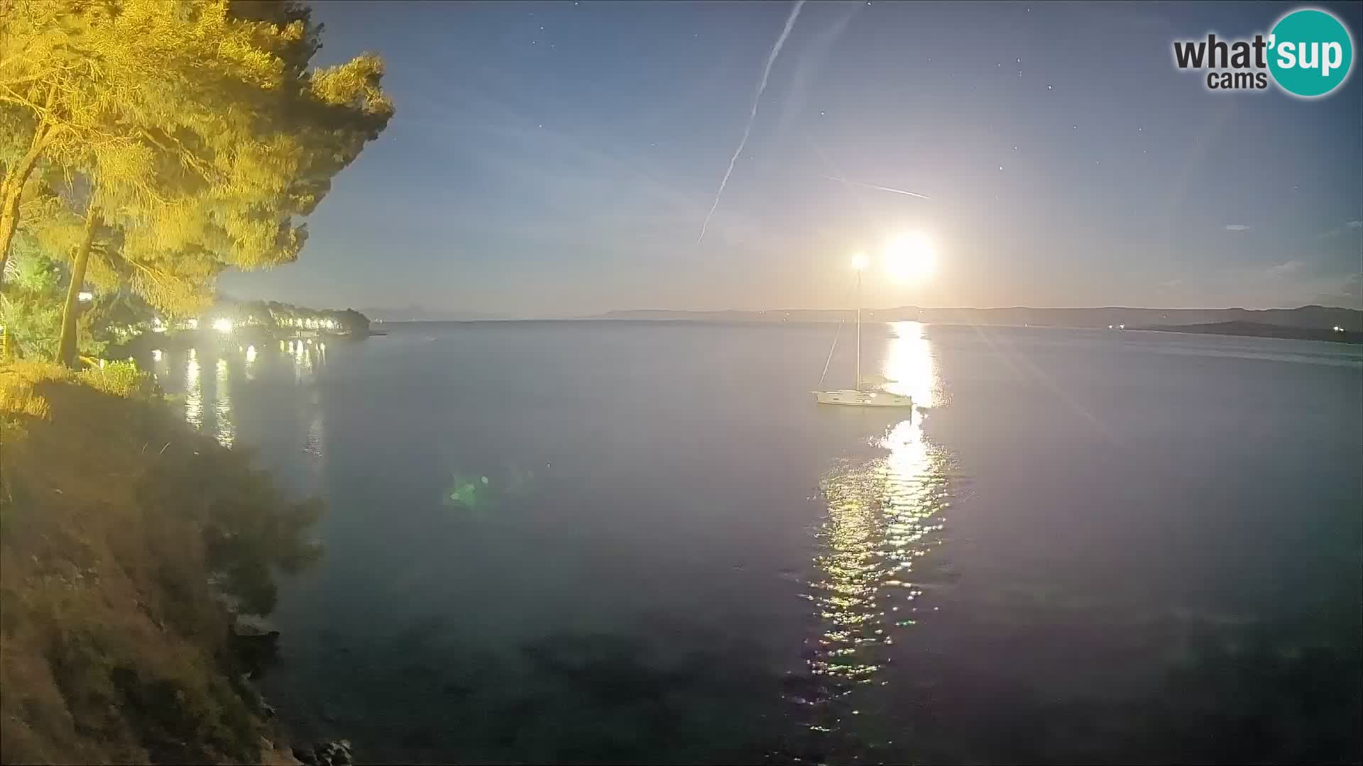 Webcam Strand Potočine Bol – Liveblick auf Borak Beach, Insel Brač