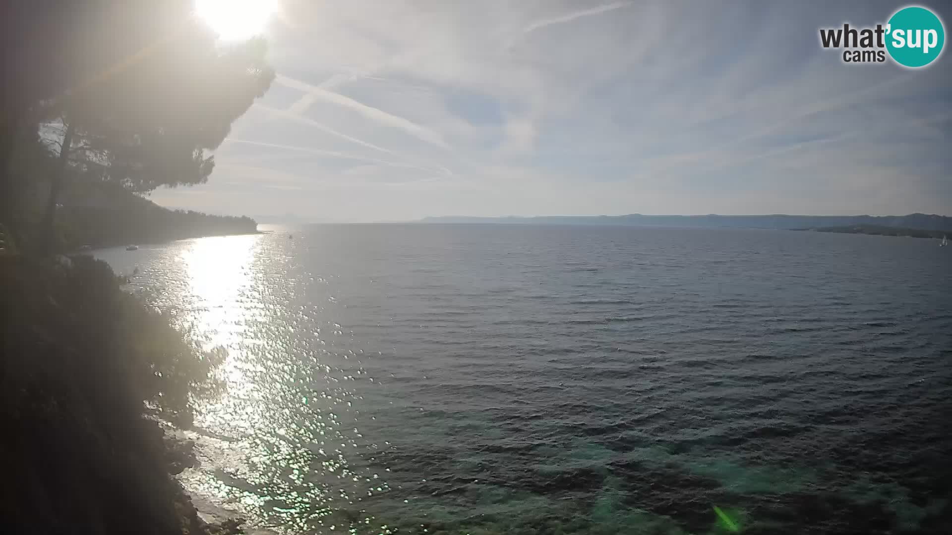 Webcam Potočine Beach Bol – Live View of Borak Beach, Brač Island