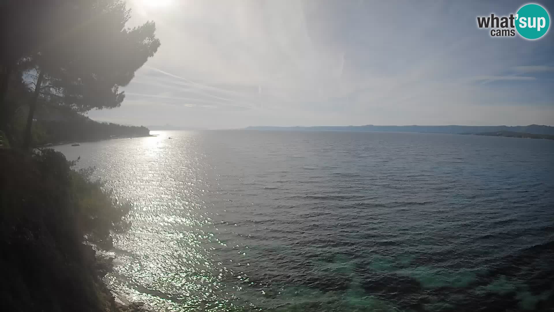 Webcam plage Potočine Bol – Vue en direct sur Borak Beach, île de Brač