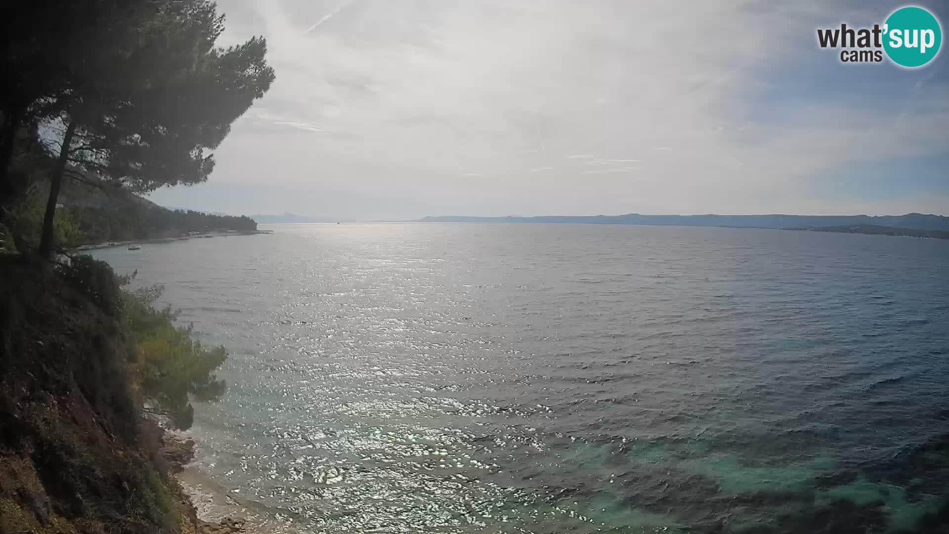 Webcam plage Potočine Bol – Vue en direct sur Borak Beach, île de Brač