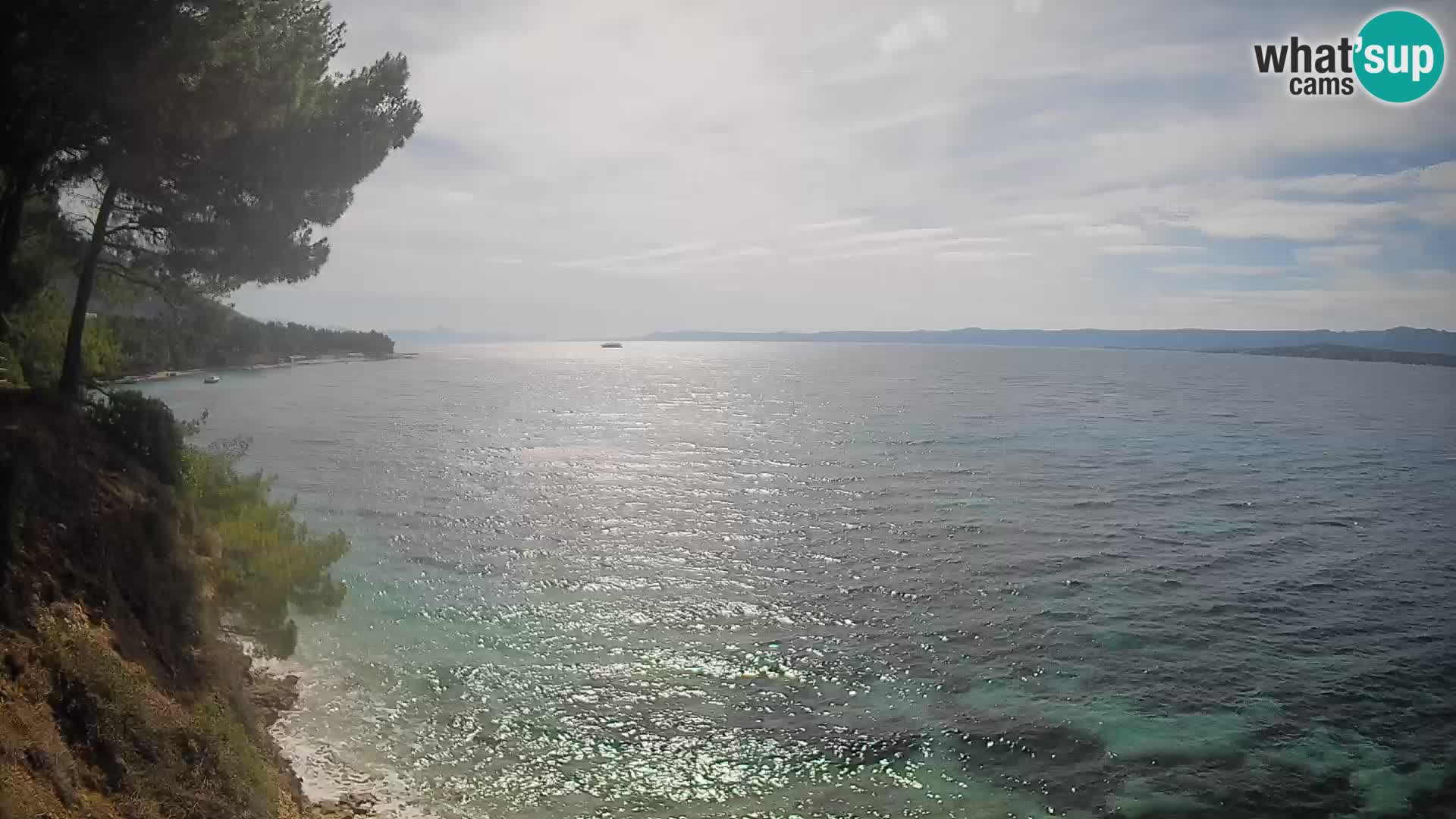 Webcam Strand Potočine Bol – Liveblick auf Borak Beach, Insel Brač