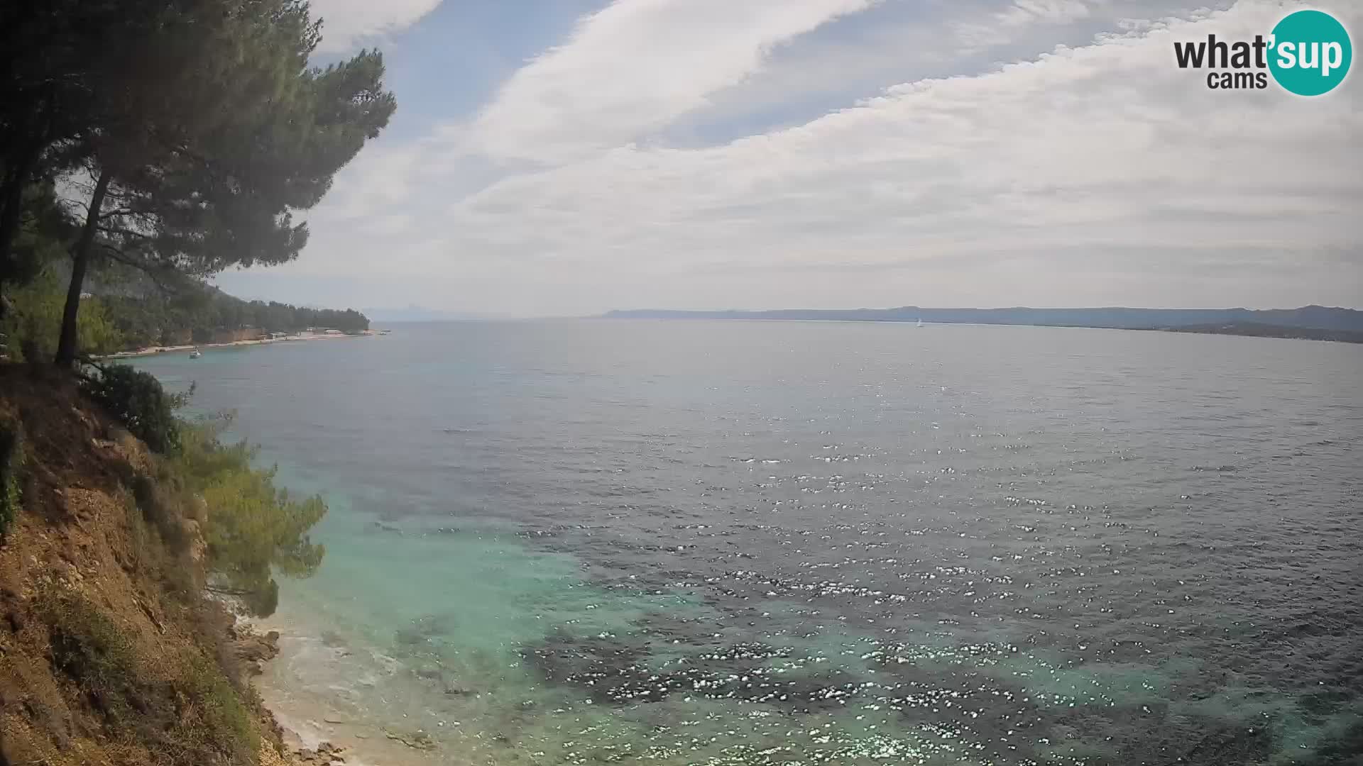 Webcam Playa Potočine Bol – Vista en vivo de Borak Beach, Isla de Brač