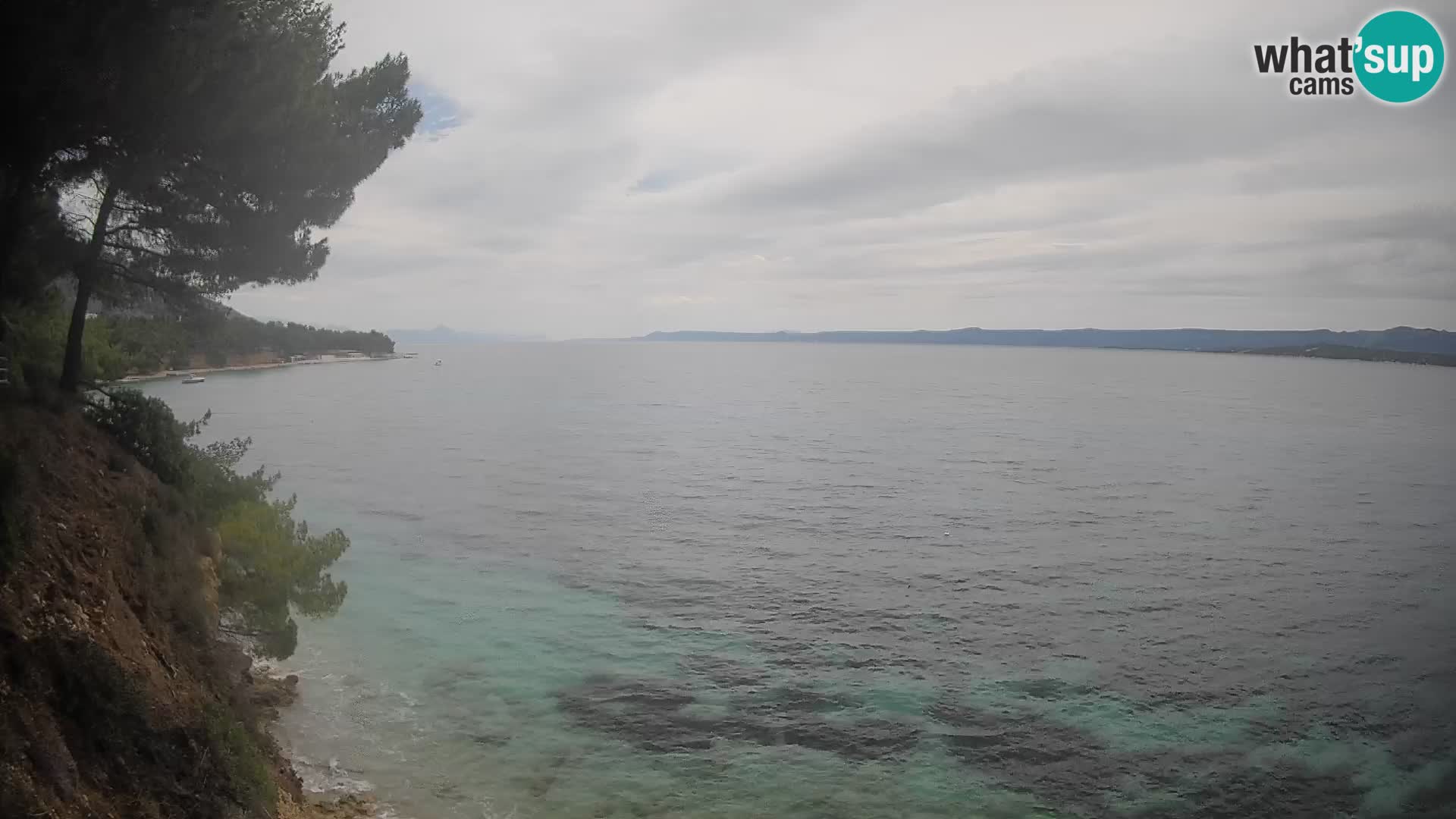 Webcam Potočine Beach Bol – Live View of Borak Beach, Brač Island
