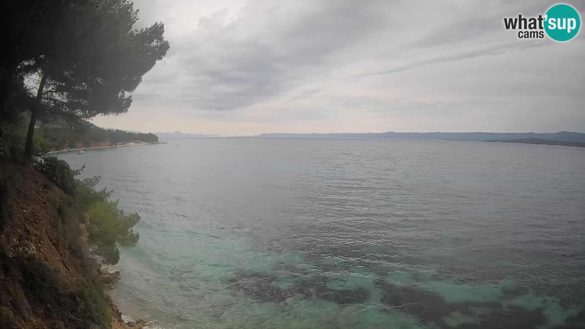 Webcam Potočine Beach Bol – Live View of Borak Beach, Brač Island