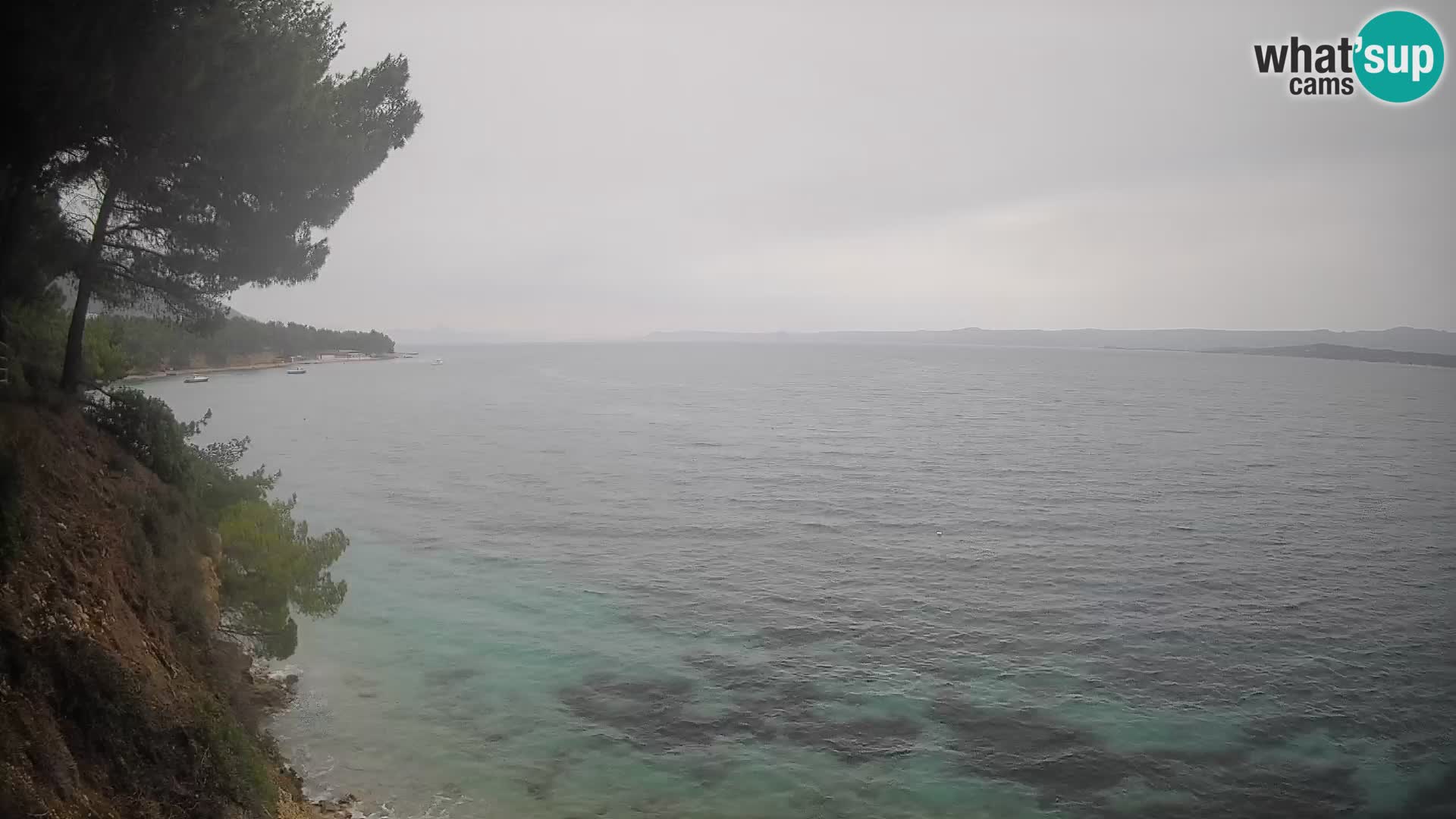 Webcam plage Potočine Bol – Vue en direct sur Borak Beach, île de Brač