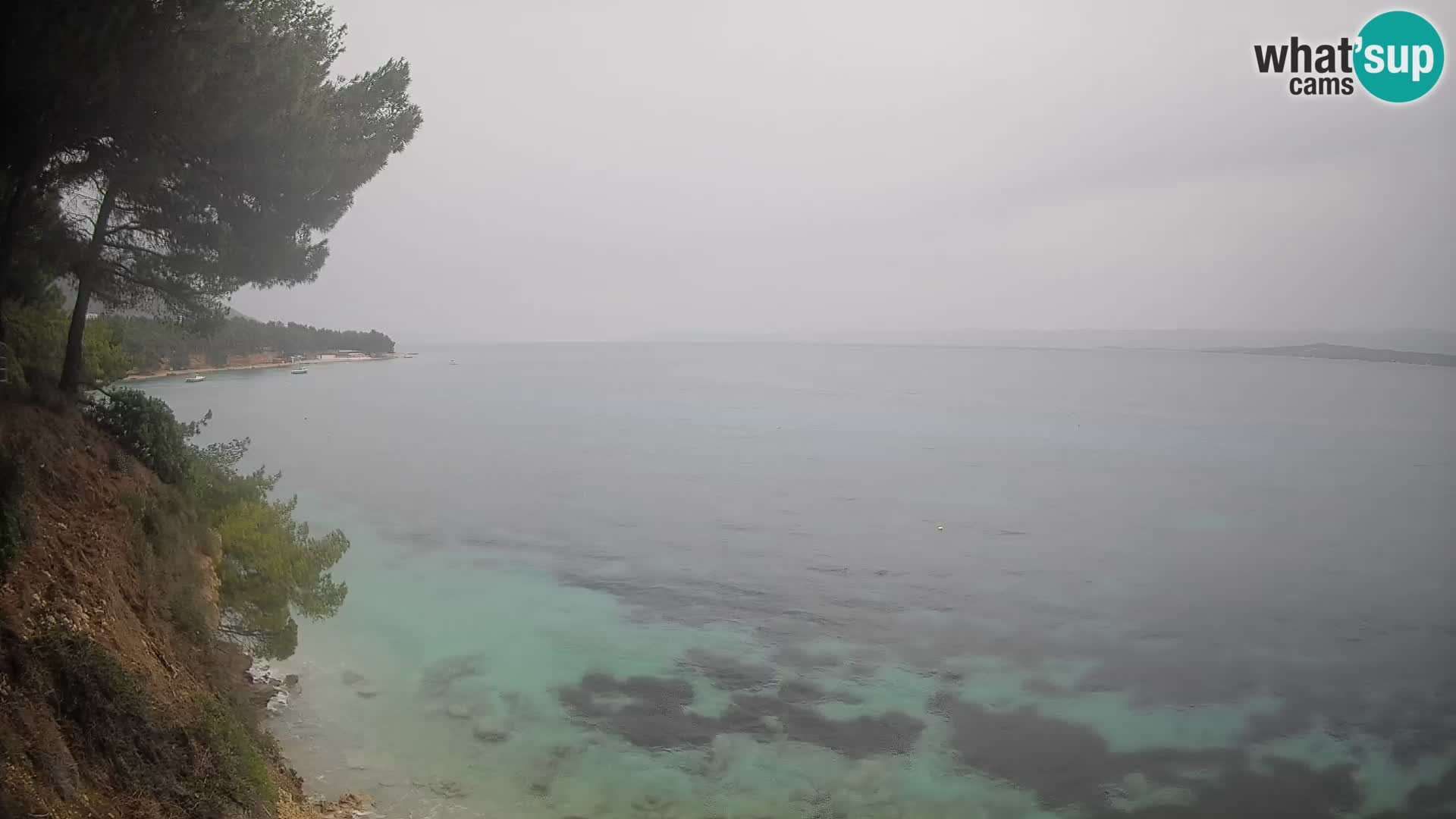 Webcam Potočine Beach Bol – Live View of Borak Beach, Brač Island