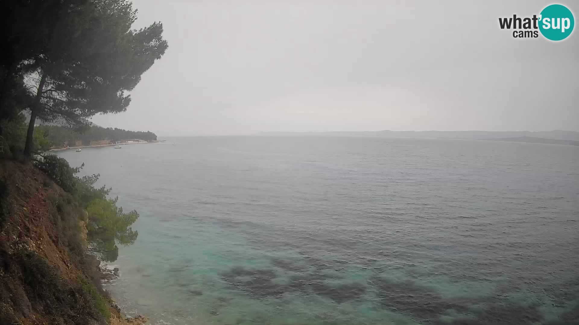 Webcam Potočine Beach Bol – Live View of Borak Beach, Brač Island