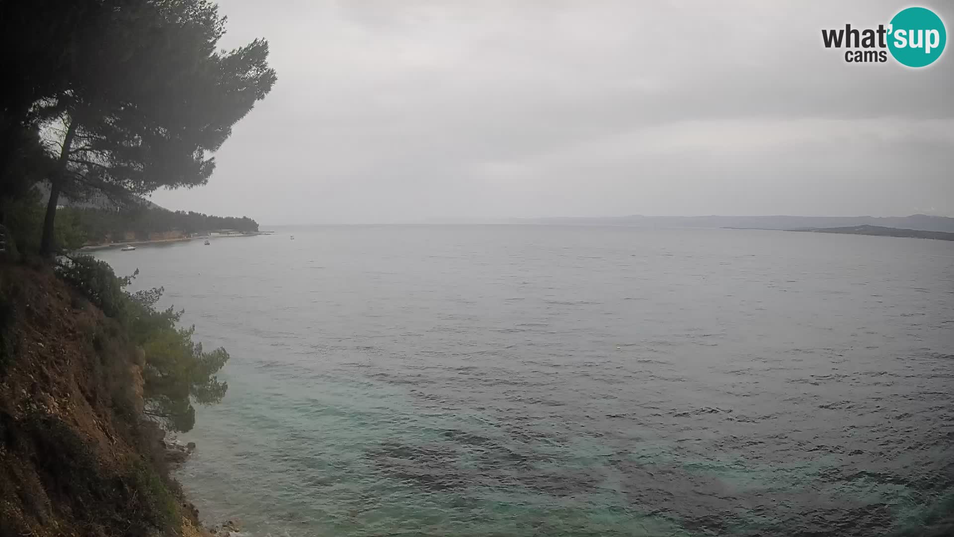 Webcam Potočine Beach Bol – Live View of Borak Beach, Brač Island
