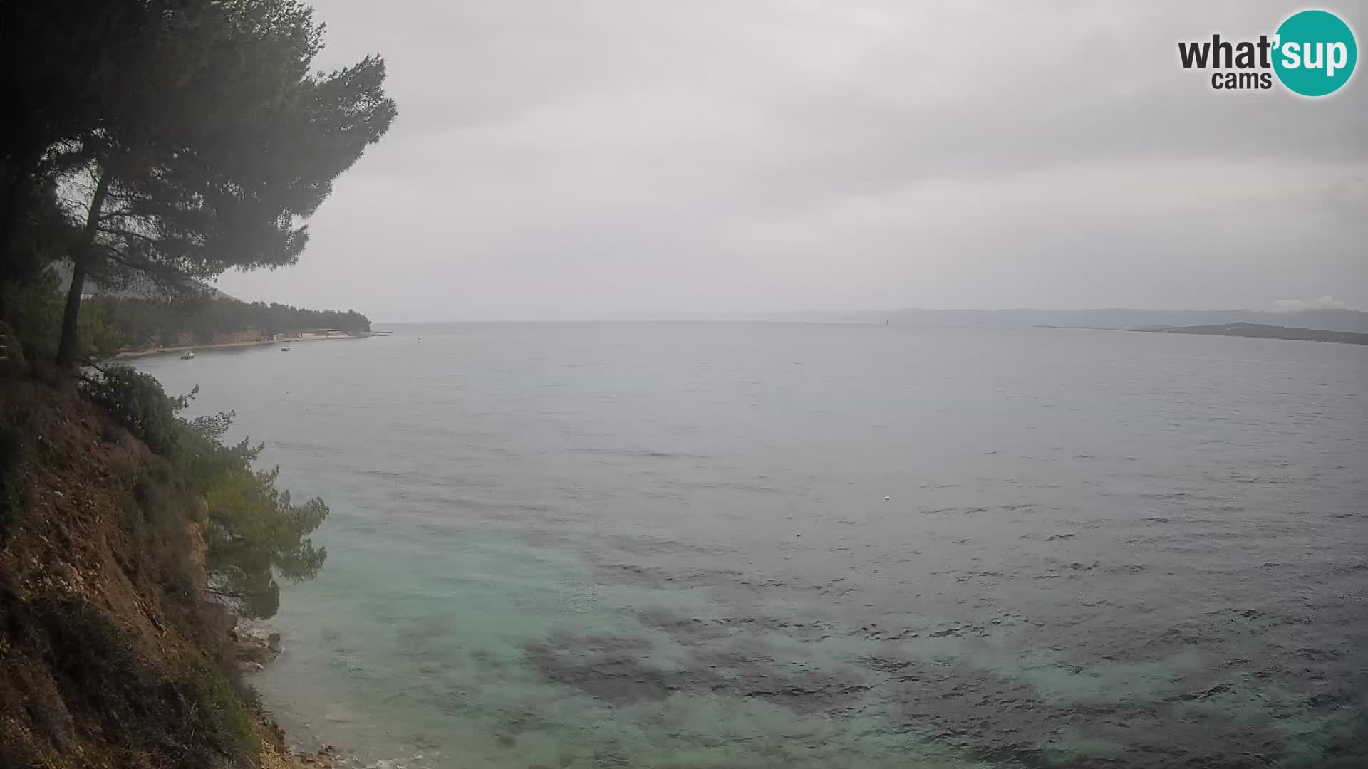 Webcam Potočine Beach Bol – Live View of Borak Beach, Brač Island