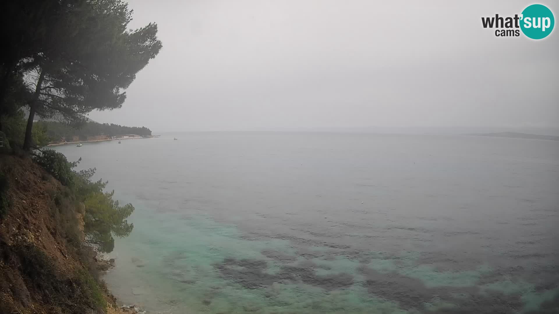 Webcam Playa Potočine Bol – Vista en vivo de Borak Beach, Isla de Brač