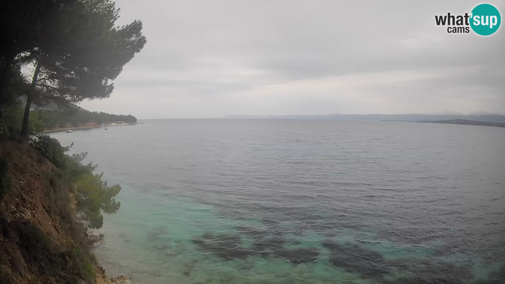 Webcam Potočine Beach Bol – Live View of Borak Beach, Brač Island