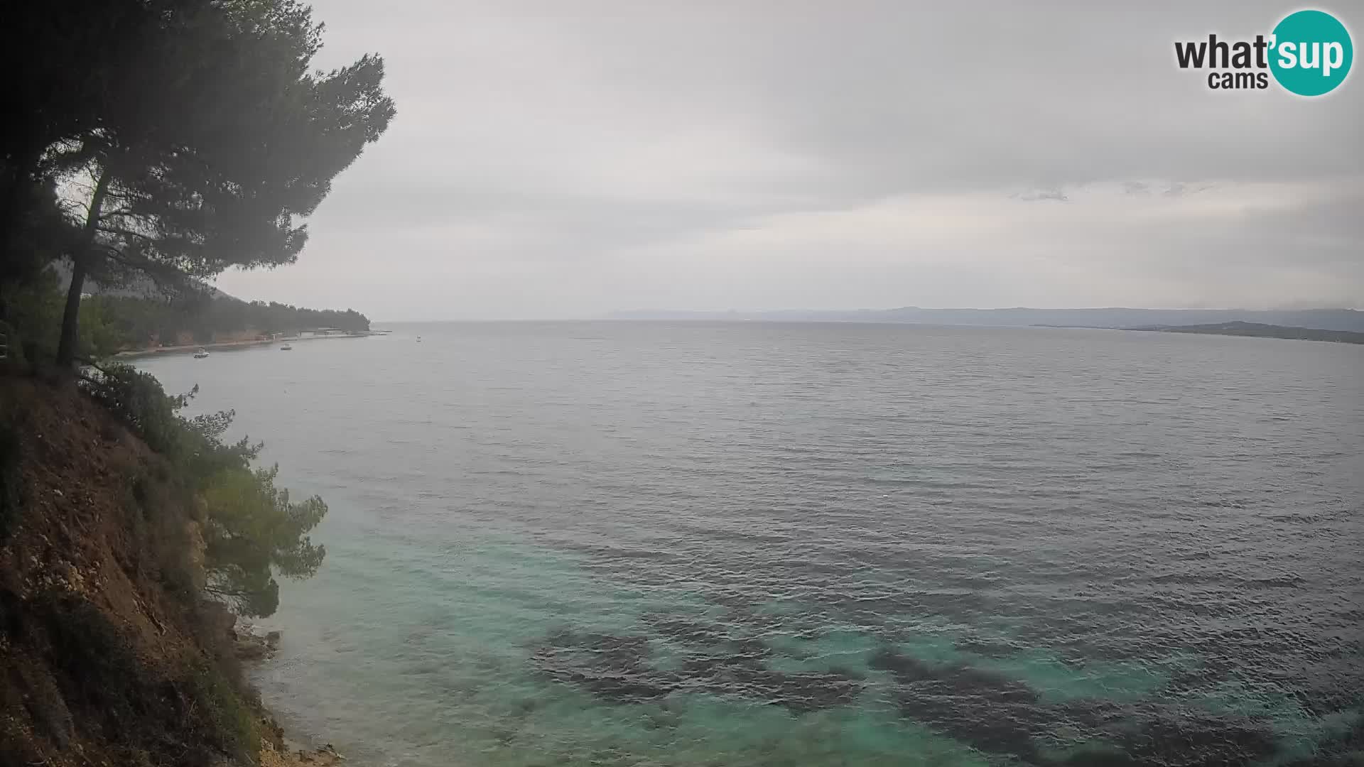 Webcam Potočine Beach Bol – Live View of Borak Beach, Brač Island