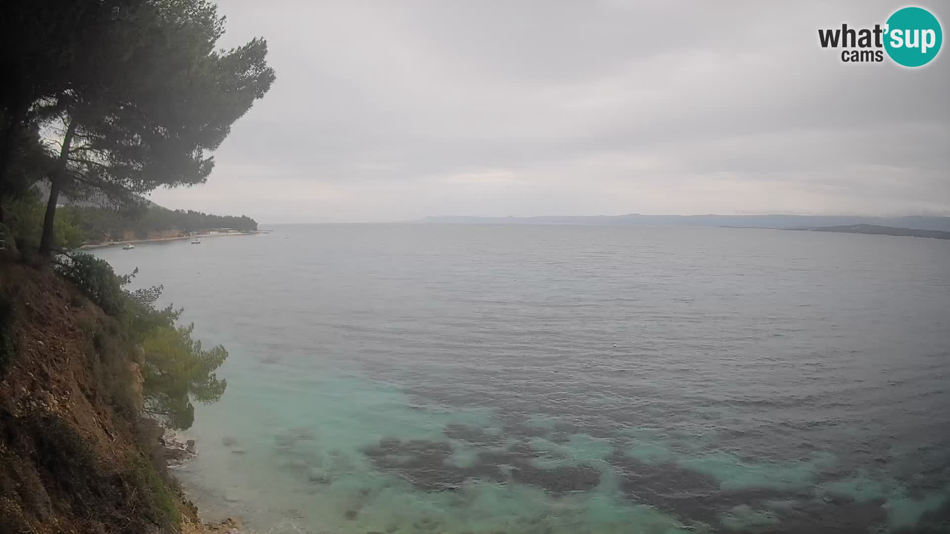 Webcam Strand Potočine Bol – Liveblick auf Borak Beach, Insel Brač