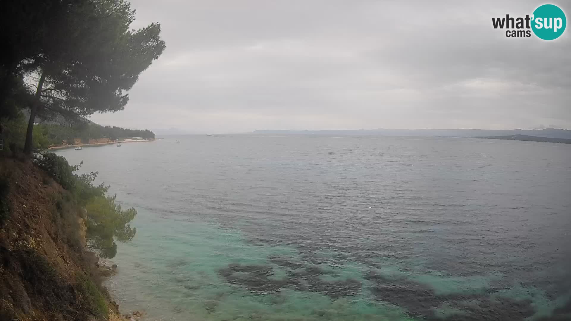Webcam Potočine Beach Bol – Live View of Borak Beach, Brač Island