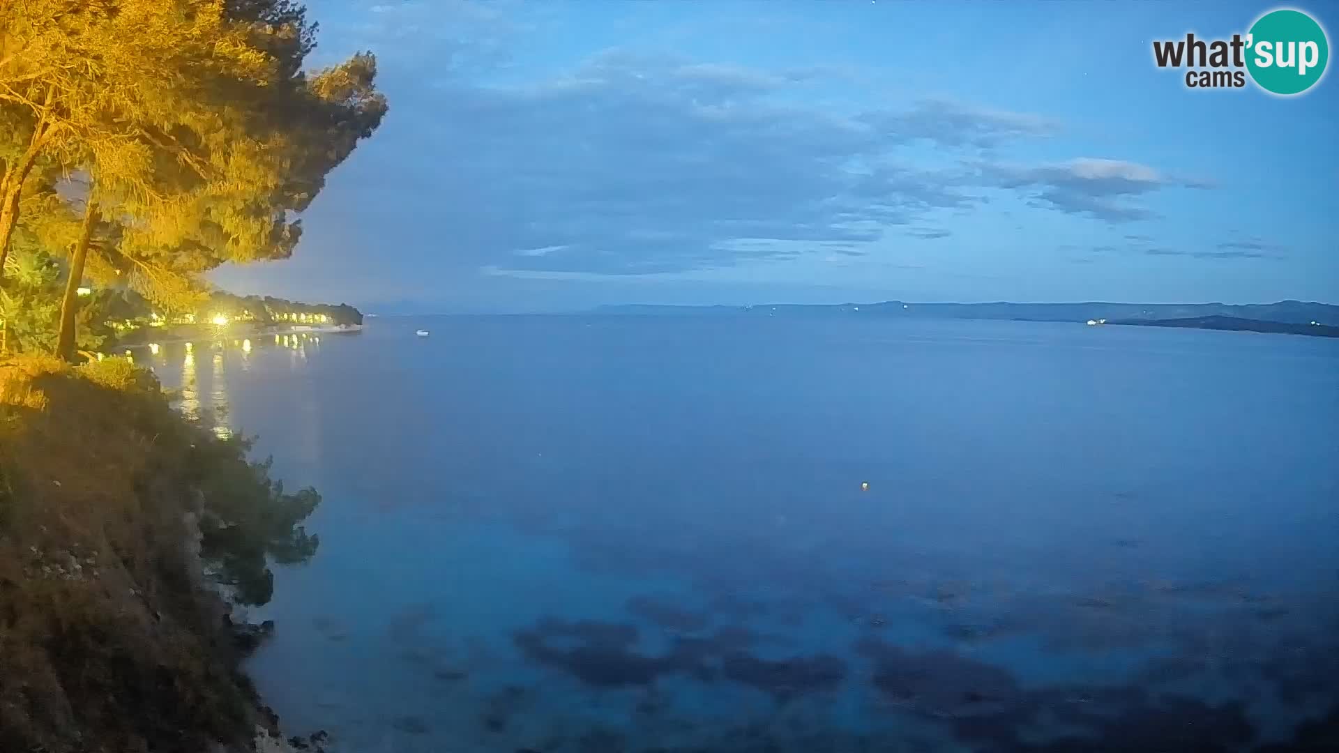 Webcam Strand Potočine Bol – Liveblick auf Borak Beach, Insel Brač