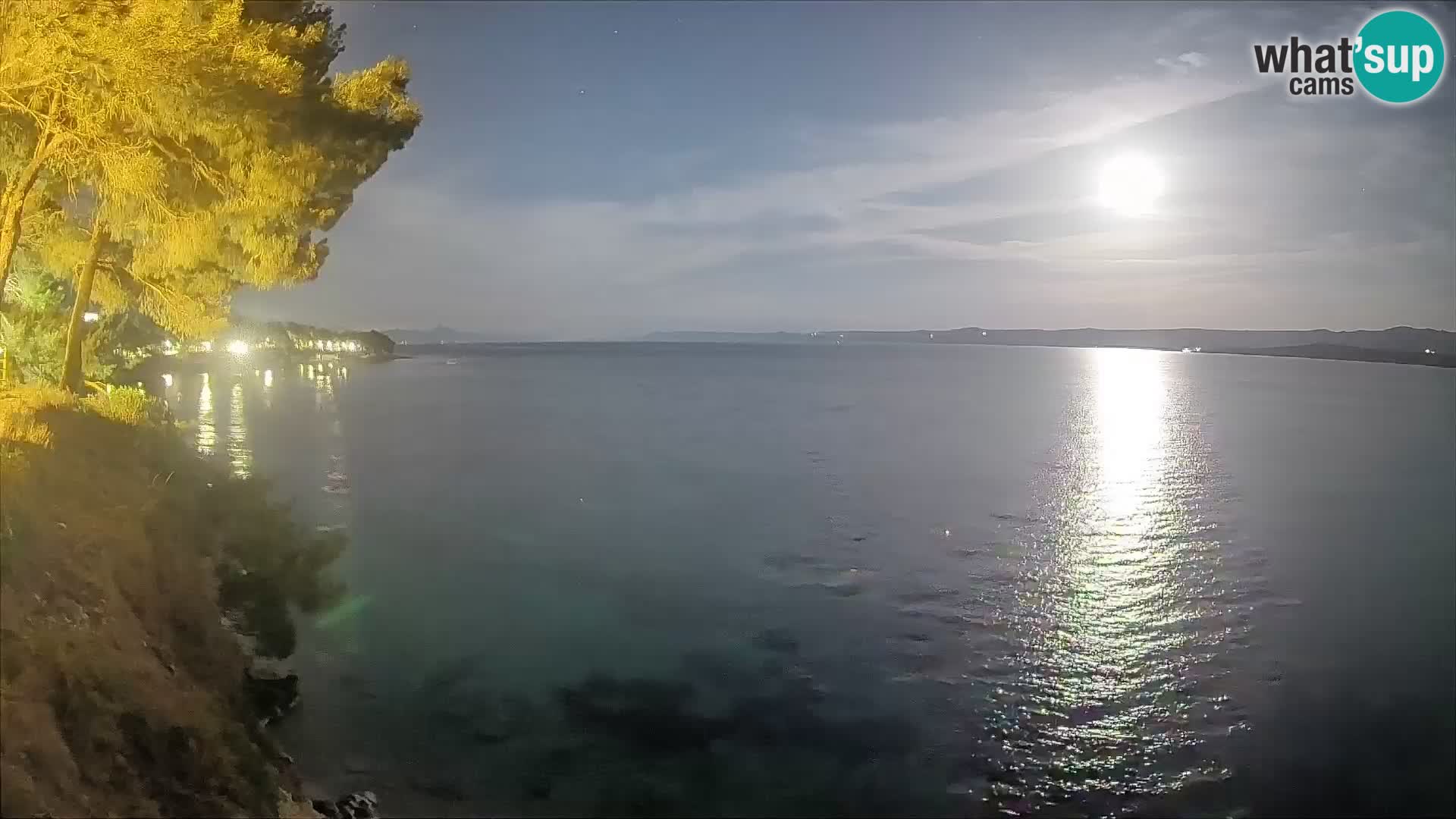 Webcam Playa Potočine Bol – Vista en vivo de Borak Beach, Isla de Brač