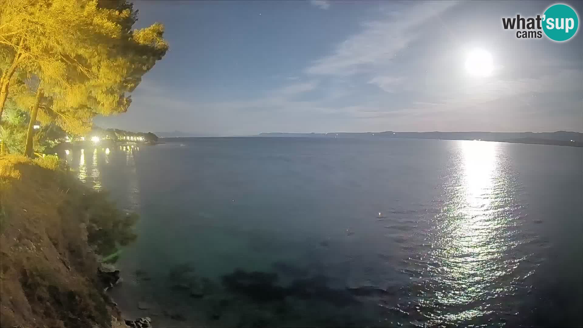 Webcam Potočine Beach Bol – Live View of Borak Beach, Brač Island