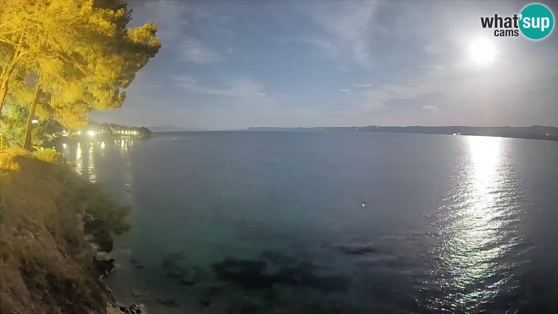 Webcam Potočine Beach Bol – Live View of Borak Beach, Brač Island