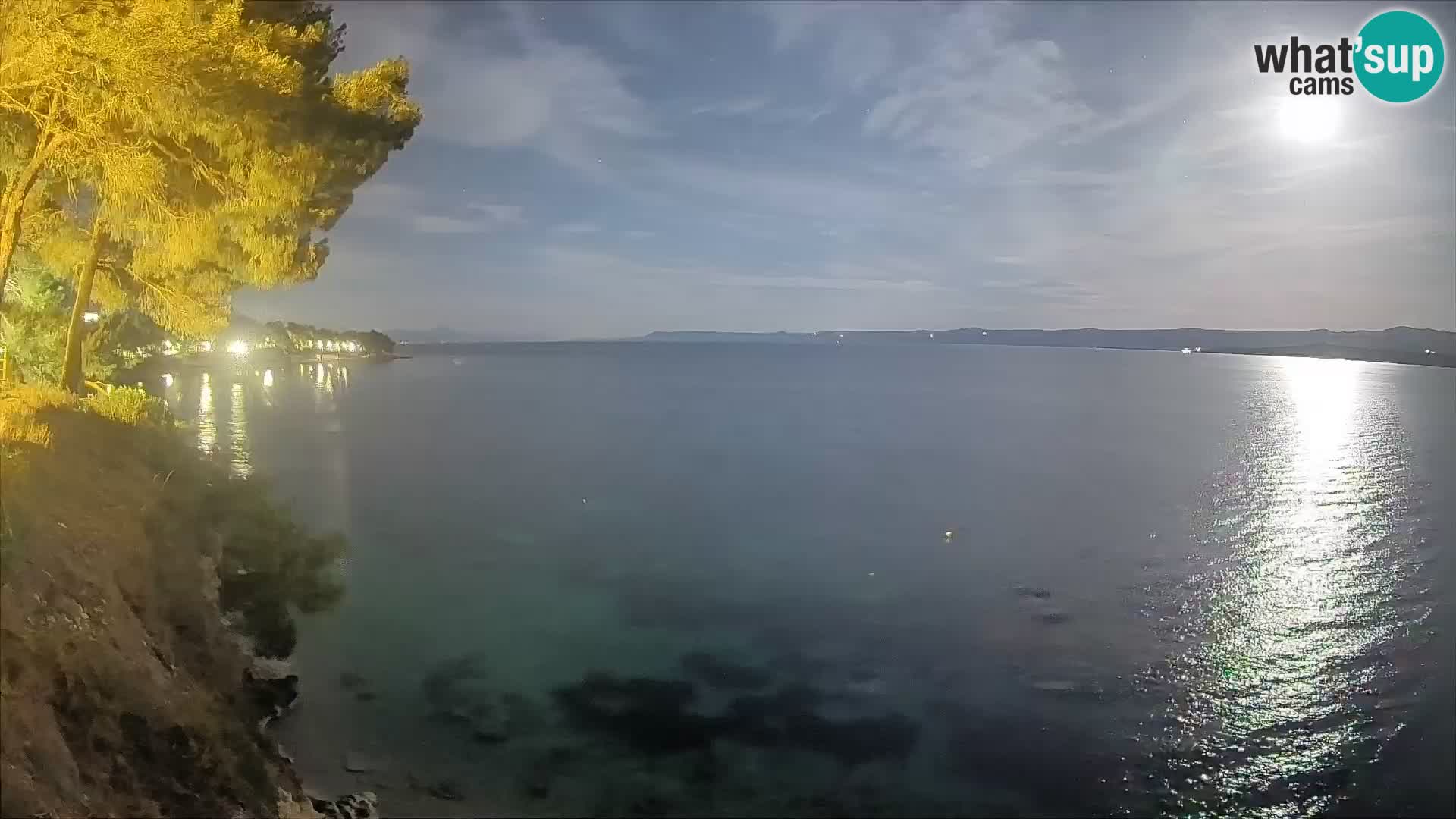 Webcam Strand Potočine Bol – Liveblick auf Borak Beach, Insel Brač