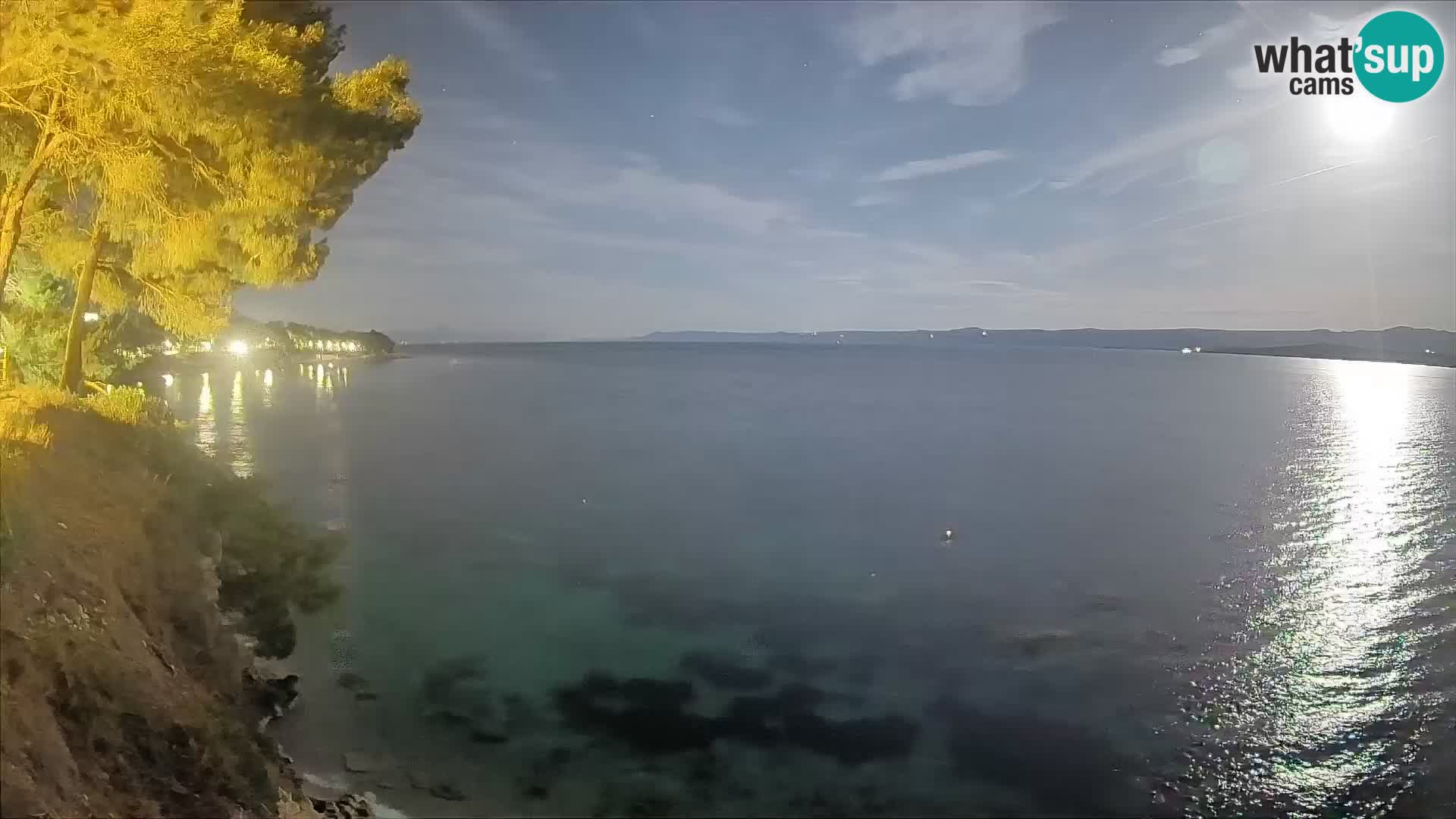 Webcam Strand Potočine Bol – Liveblick auf Borak Beach, Insel Brač
