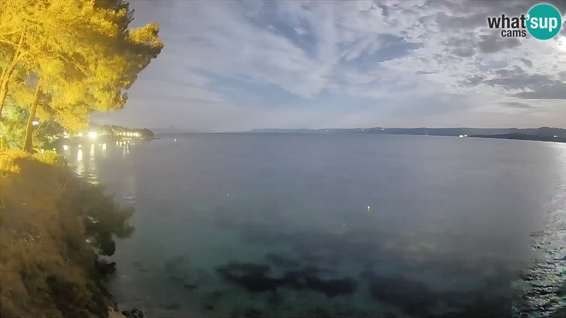 Webcam Potočine Beach Bol – Live View of Borak Beach, Brač Island
