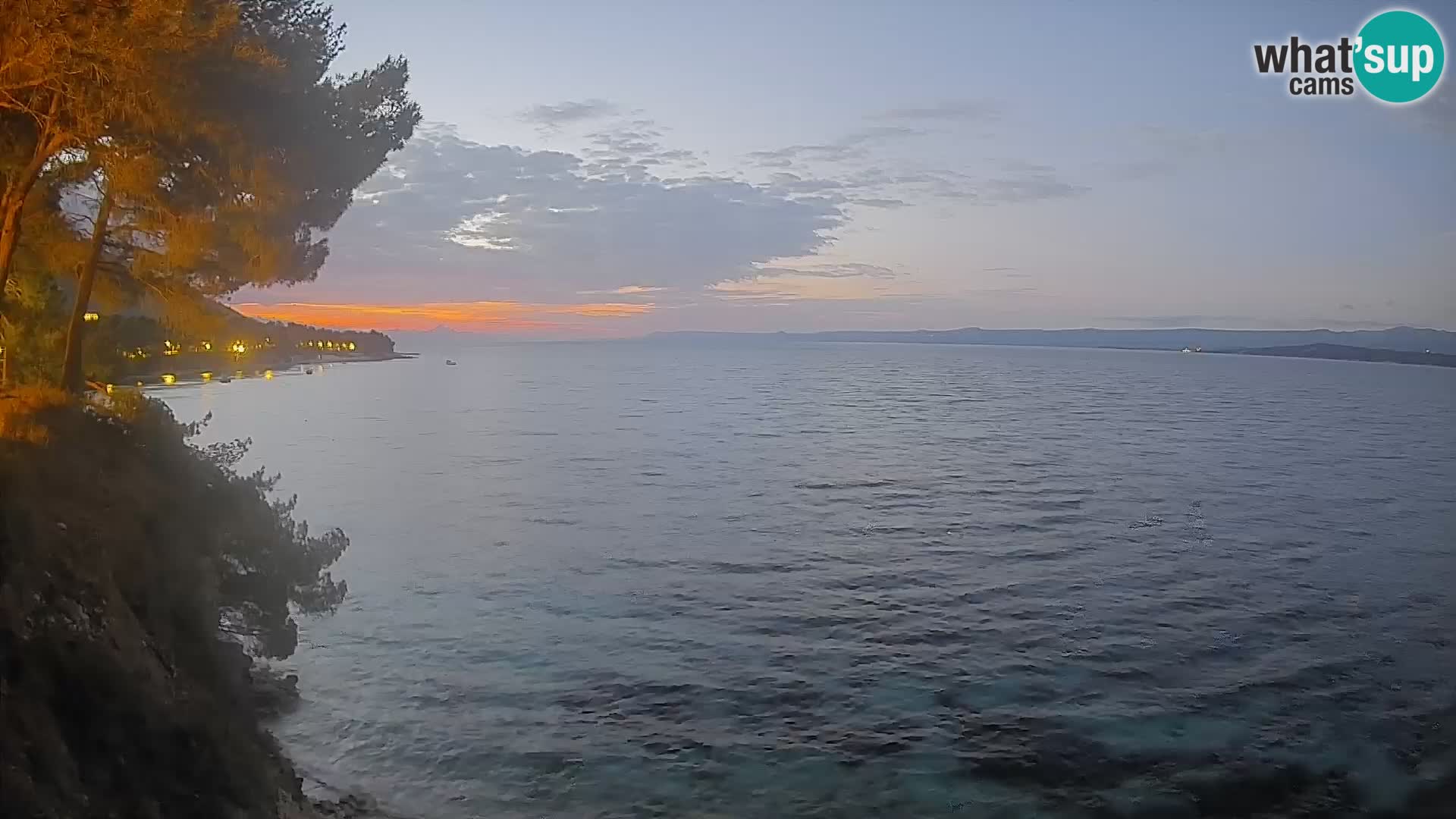 Webcam Potočine Beach Bol – Live View of Borak Beach, Brač Island