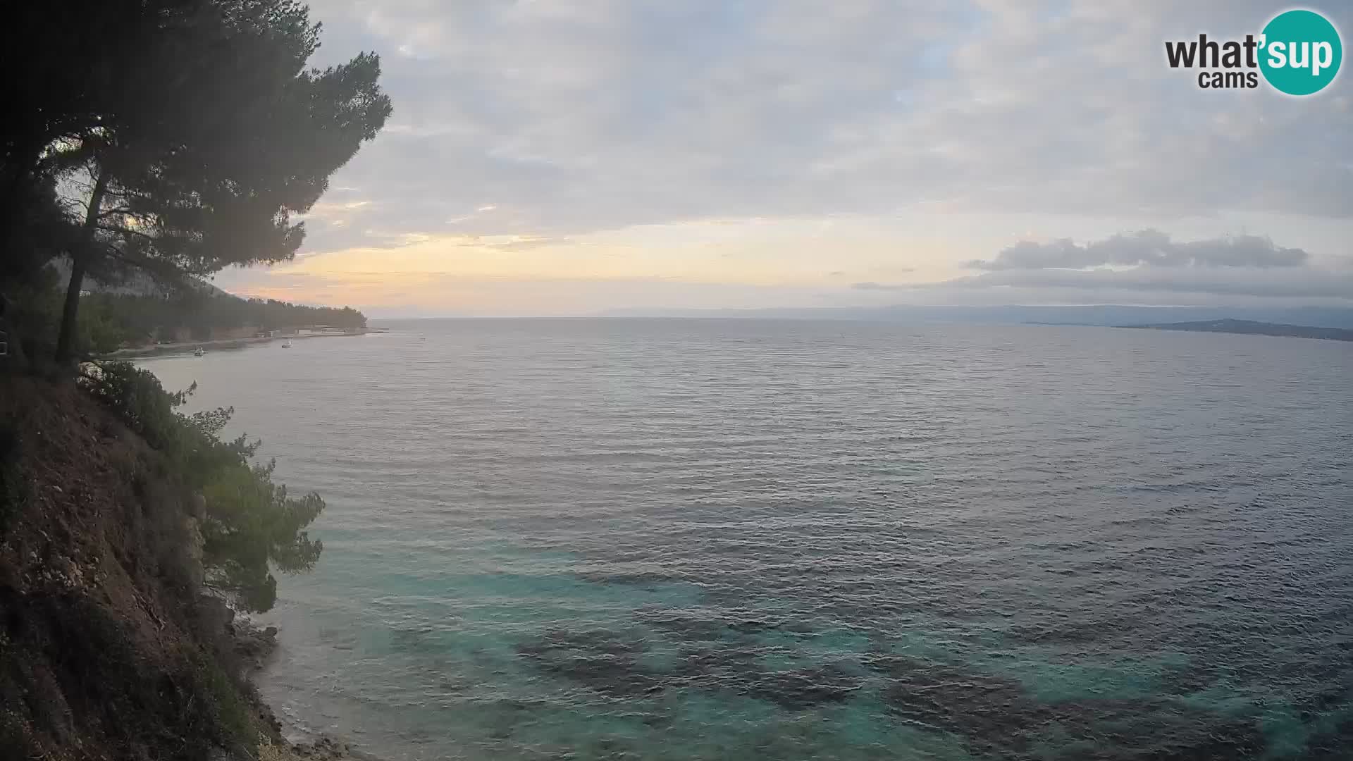 Webcam Playa Potočine Bol – Vista en vivo de Borak Beach, Isla de Brač