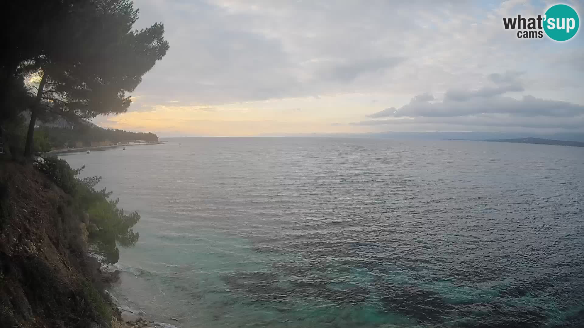 Webcam Playa Potočine Bol – Vista en vivo de Borak Beach, Isla de Brač