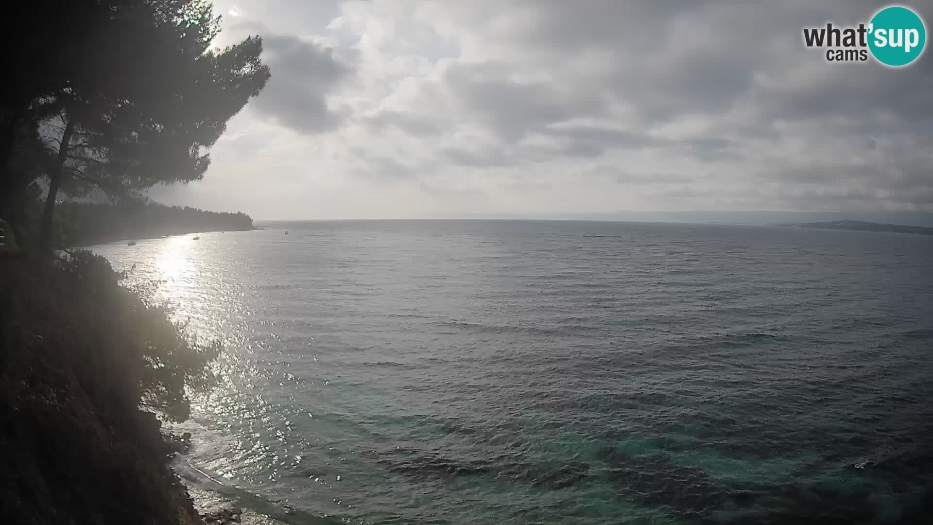 Webcam Playa Potočine Bol – Vista en vivo de Borak Beach, Isla de Brač