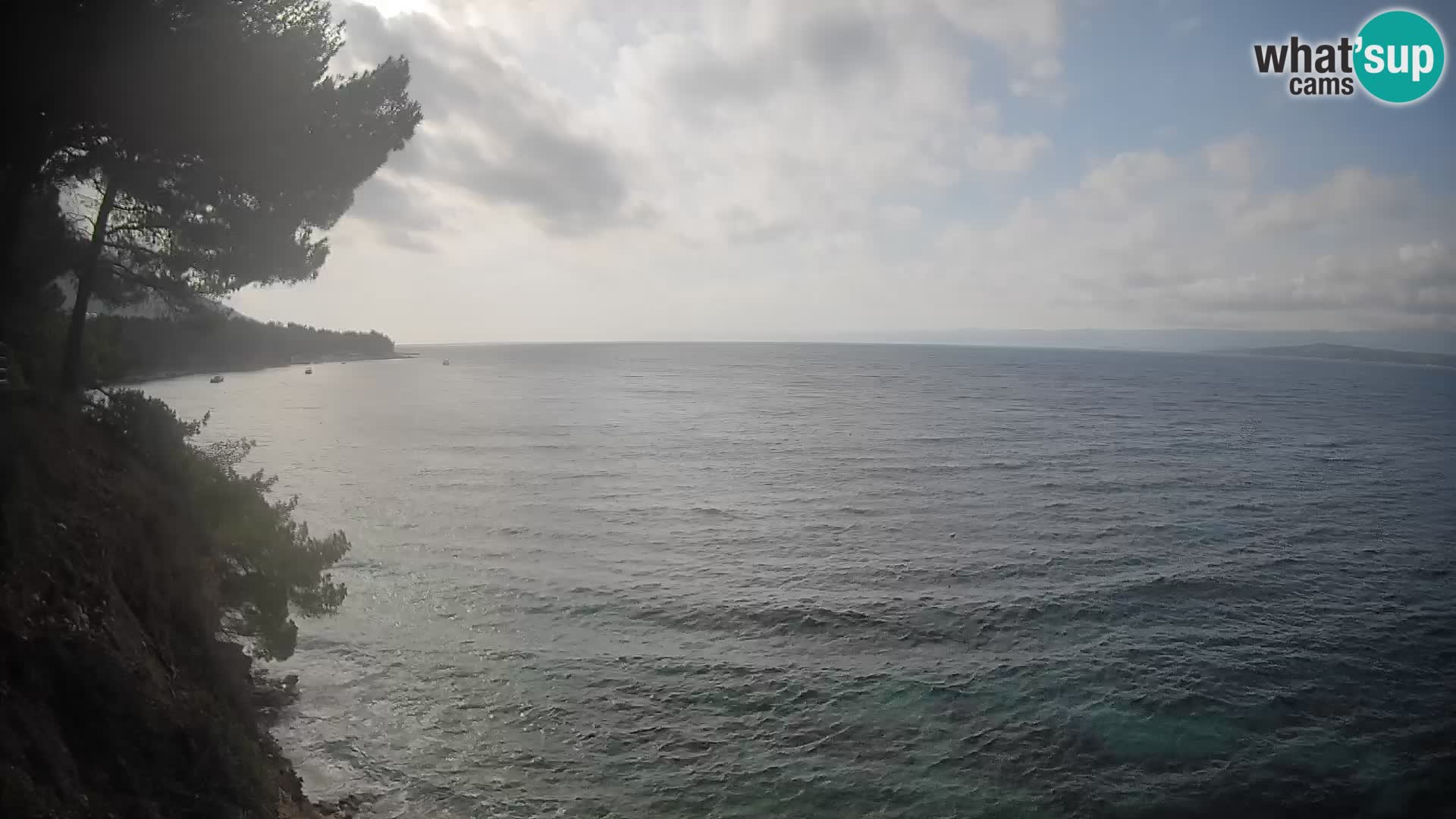 Webcam plage Potočine Bol – Vue en direct sur Borak Beach, île de Brač