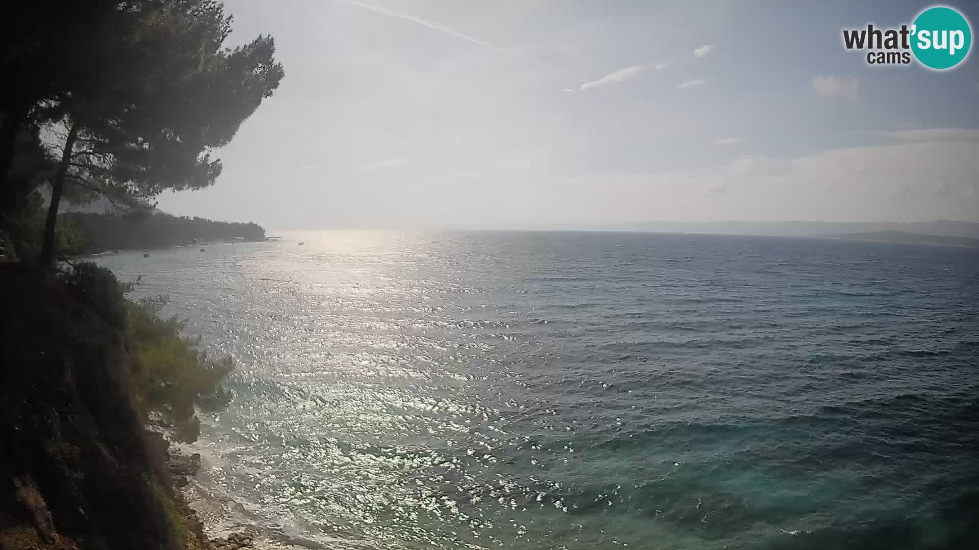 Webcam Potočine Beach Bol – Live View of Borak Beach, Brač Island