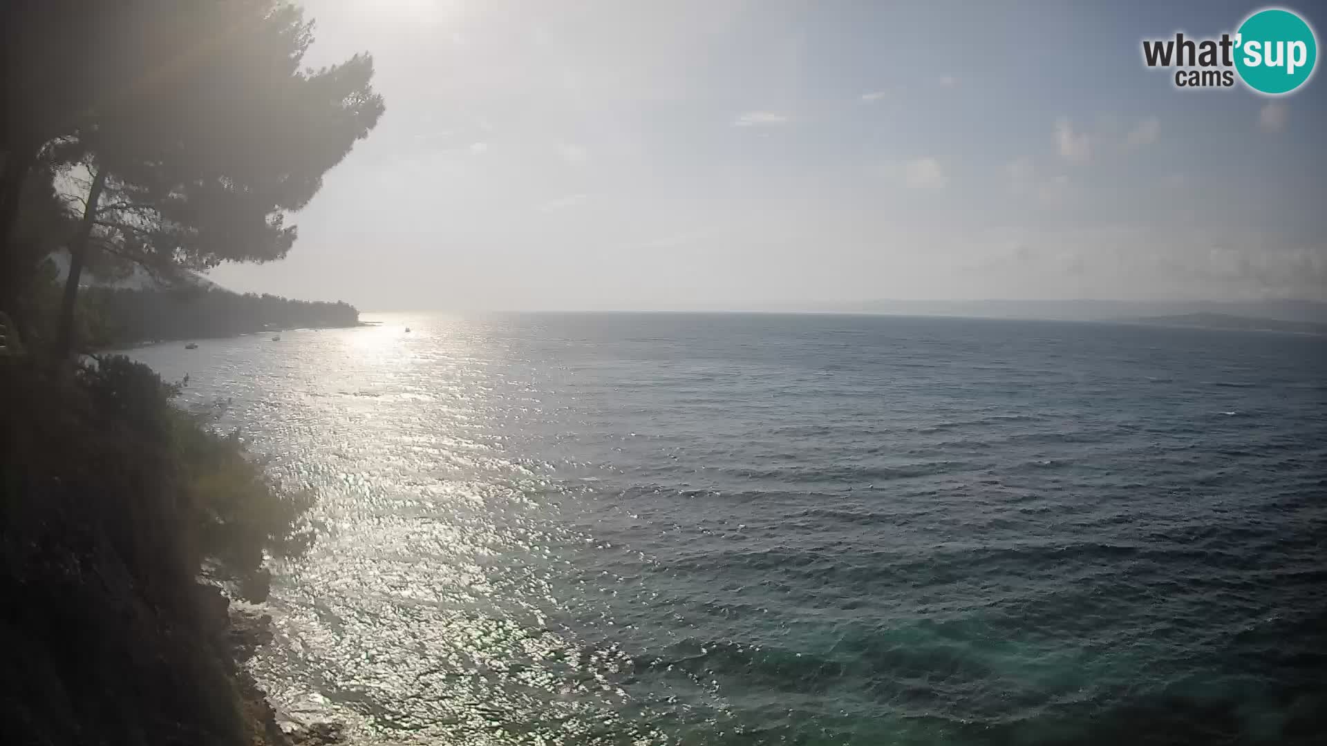 Webcam Strand Potočine Bol – Liveblick auf Borak Beach, Insel Brač