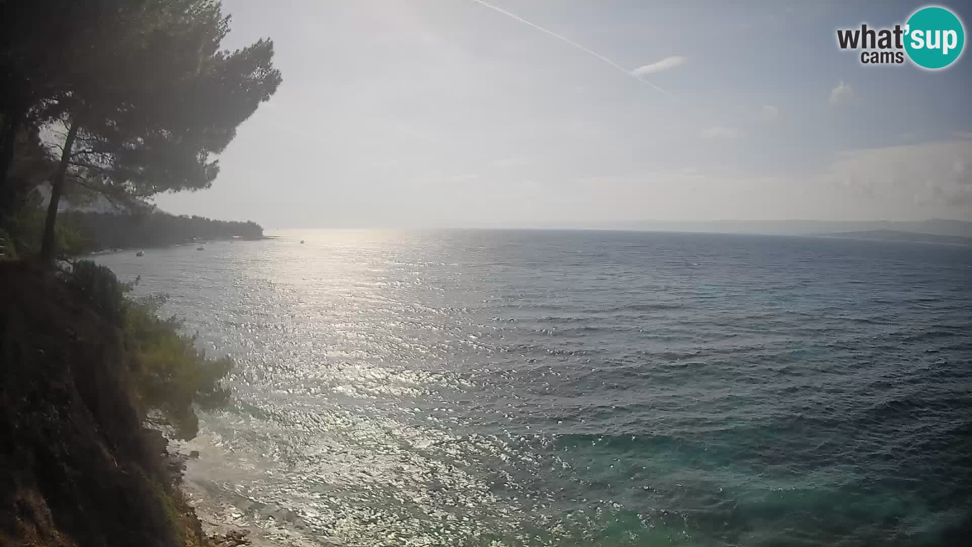 Webcam Strand Potočine Bol – Liveblick auf Borak Beach, Insel Brač