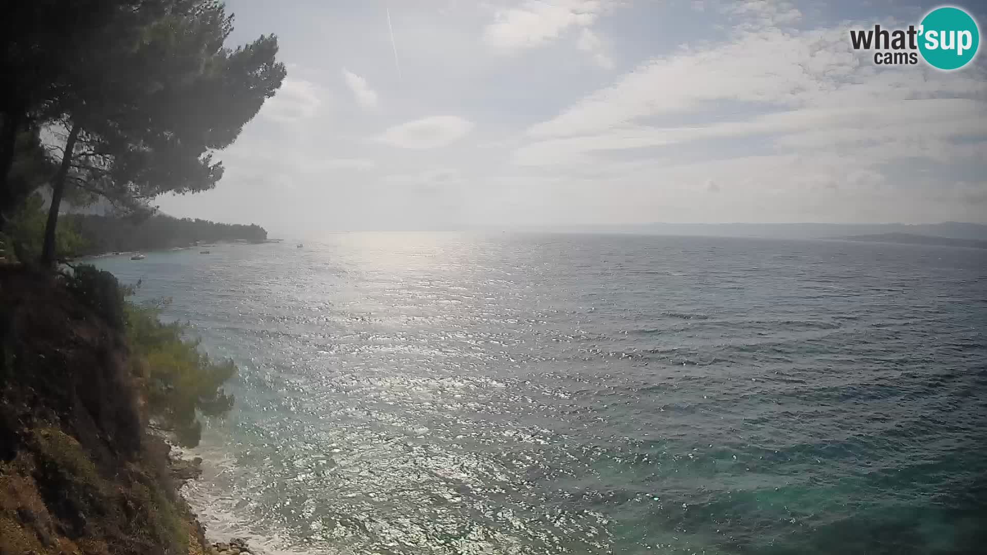 Webcam plage Potočine Bol – Vue en direct sur Borak Beach, île de Brač
