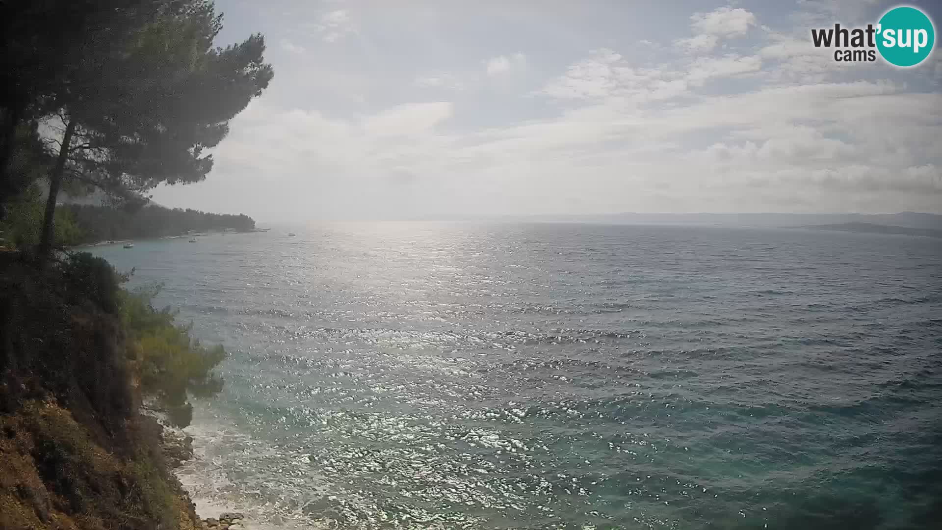 Webcam plage Potočine Bol – Vue en direct sur Borak Beach, île de Brač