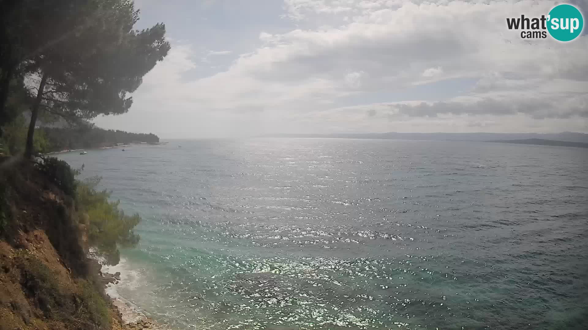 Webcam Potočine Beach Bol – Live View of Borak Beach, Brač Island