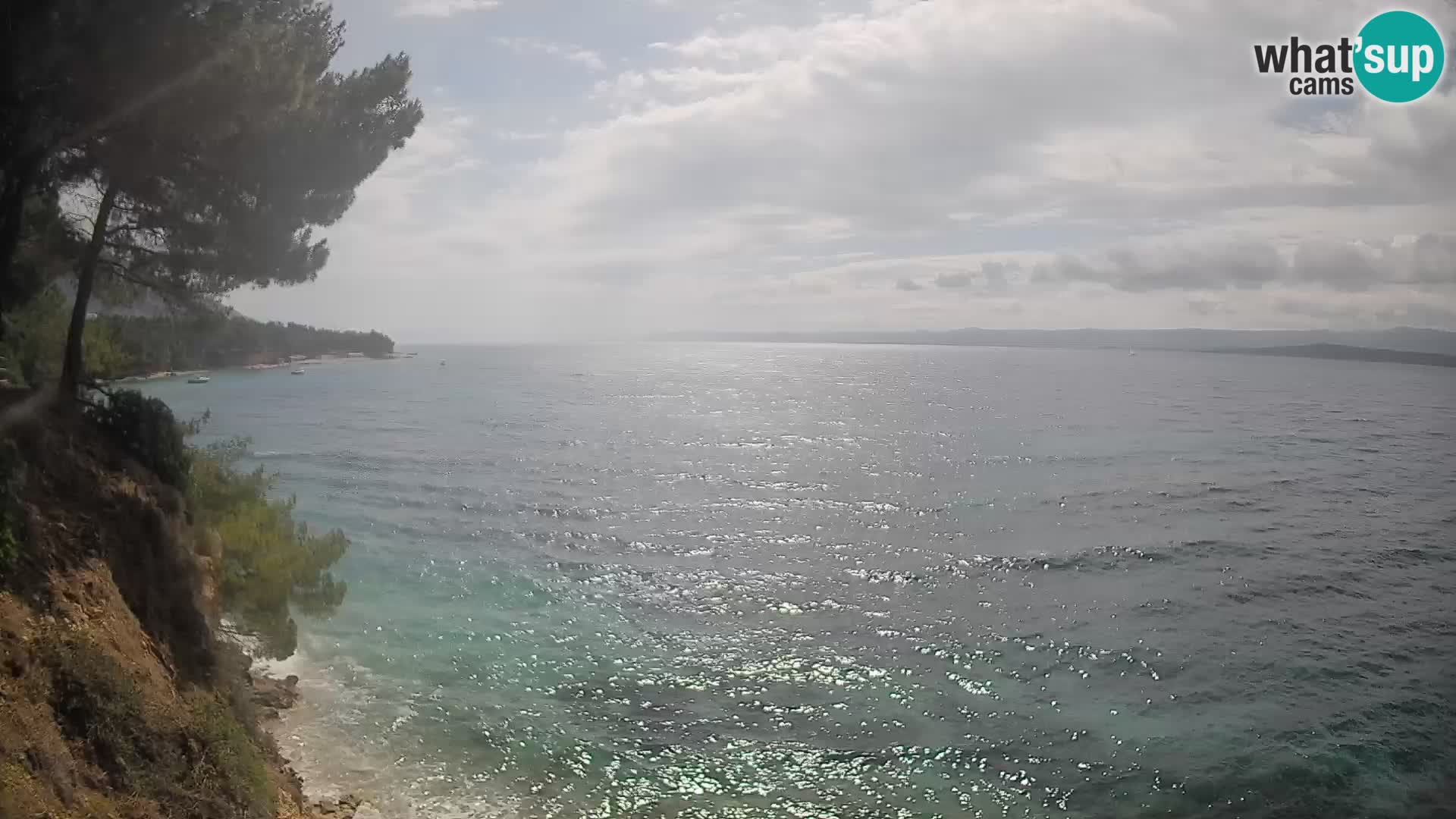 Webcam Playa Potočine Bol – Vista en vivo de Borak Beach, Isla de Brač
