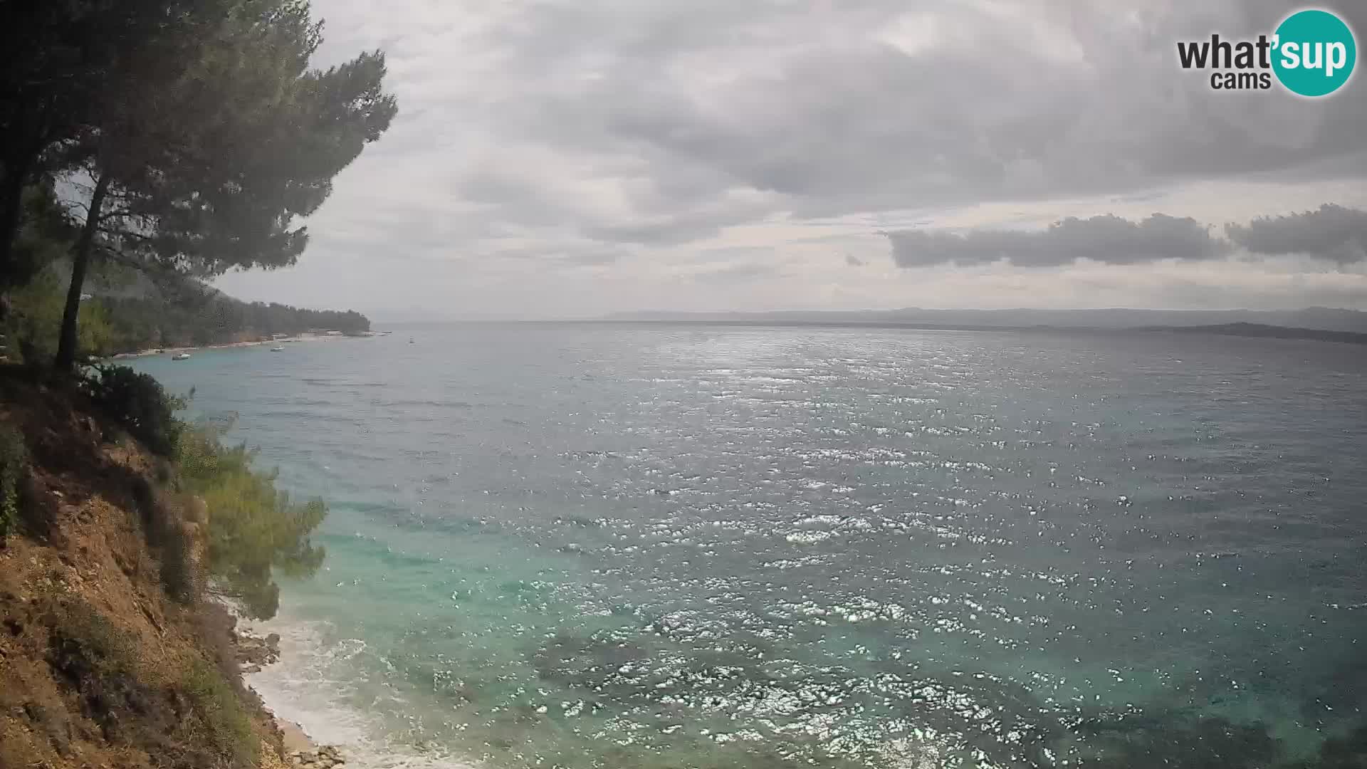 Webcam plage Potočine Bol – Vue en direct sur Borak Beach, île de Brač