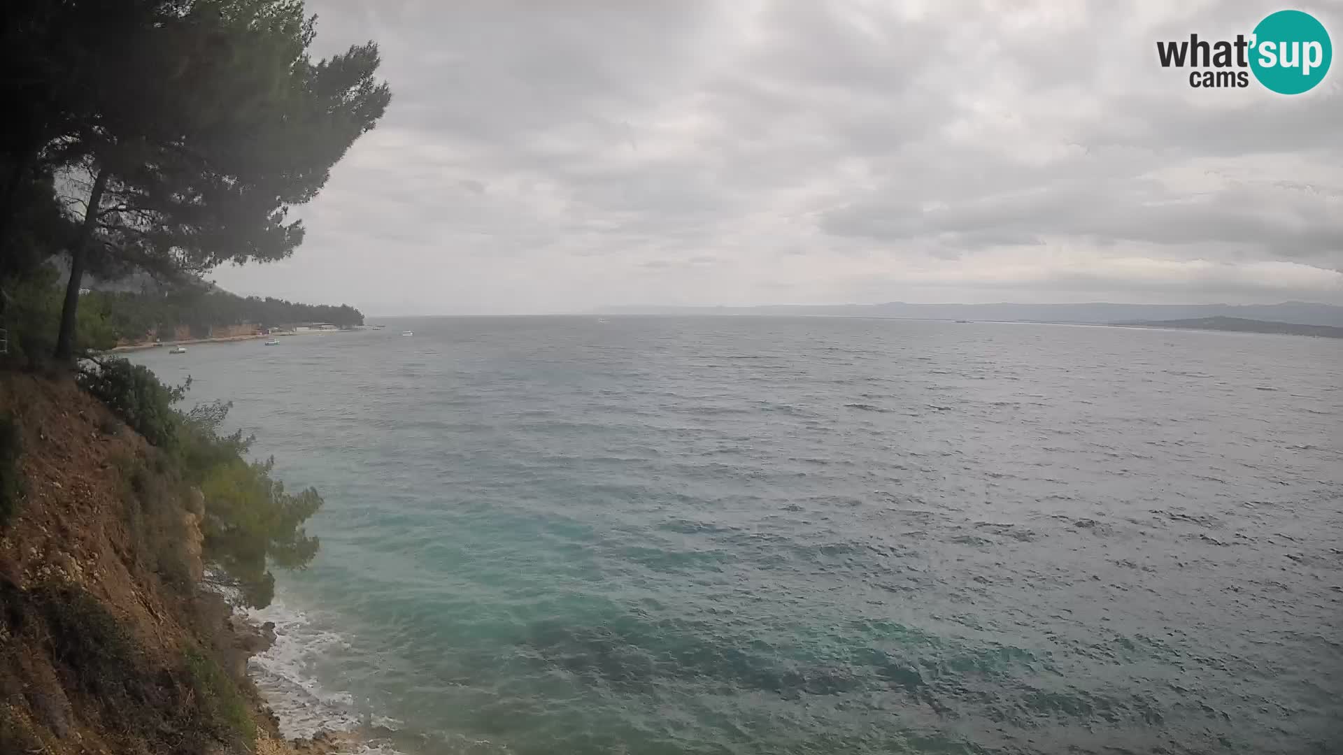 Webcam Strand Potočine Bol – Liveblick auf Borak Beach, Insel Brač