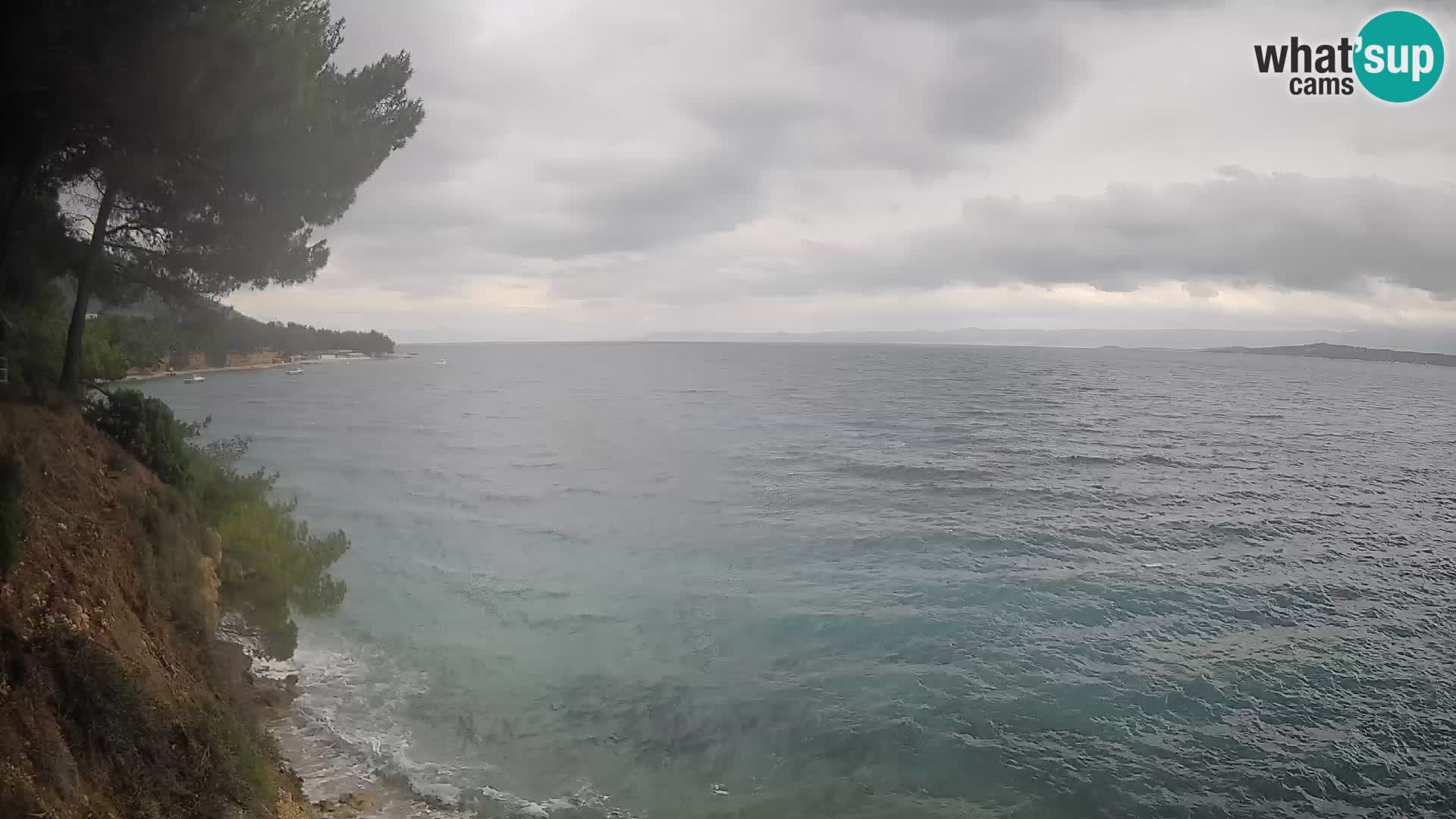 Webcam plage Potočine Bol – Vue en direct sur Borak Beach, île de Brač