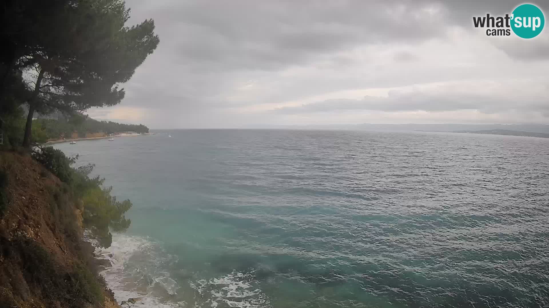 Webcam Playa Potočine Bol – Vista en vivo de Borak Beach, Isla de Brač