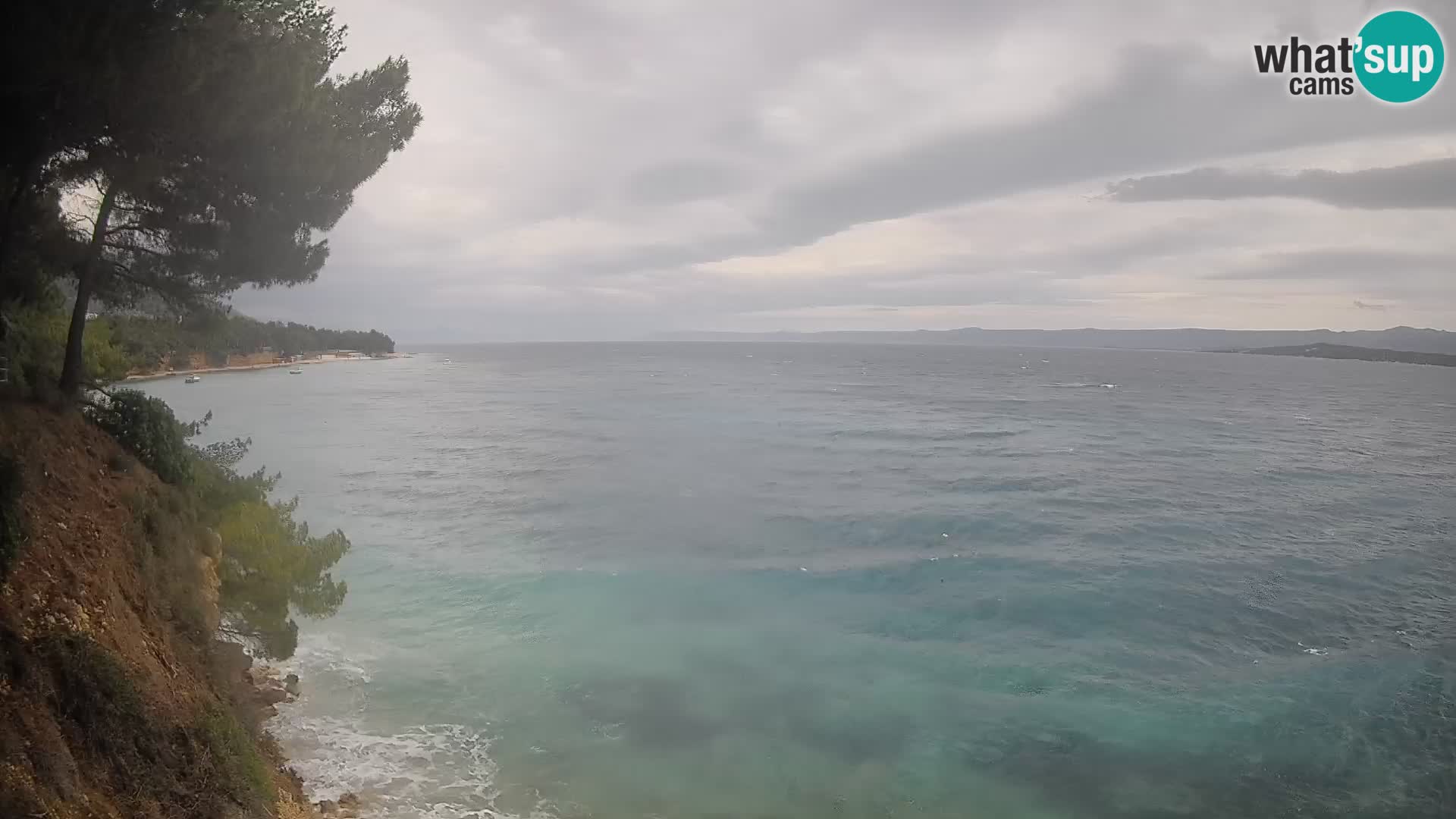 Webcam Potočine Beach Bol – Live View of Borak Beach, Brač Island