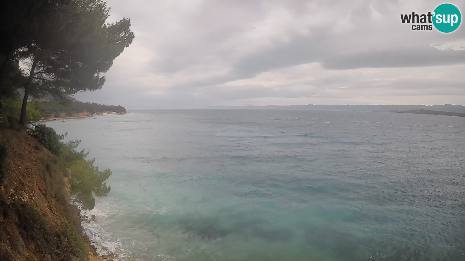 Webcam Strand Potočine Bol – Liveblick auf Borak Beach, Insel Brač