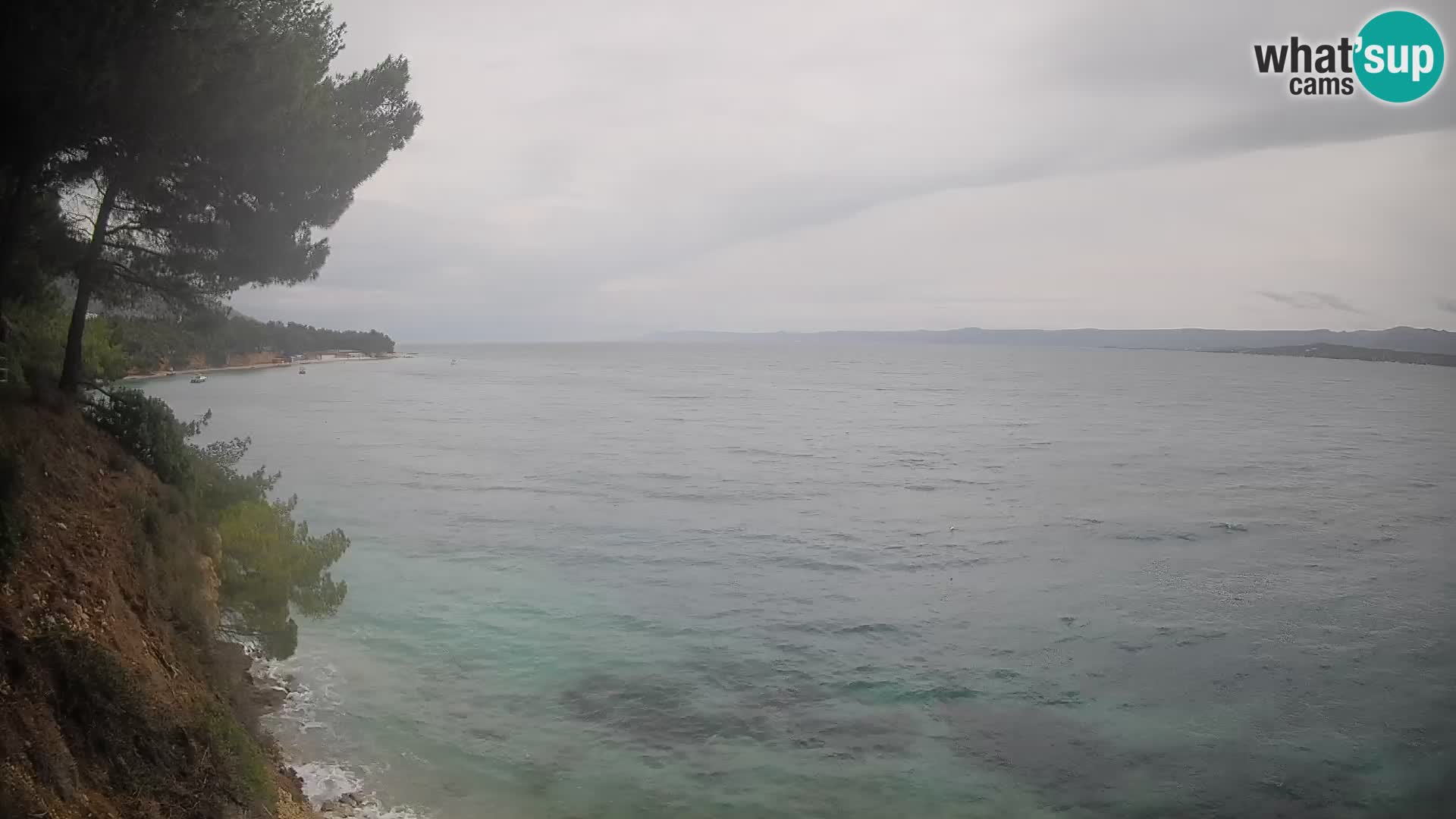 Webcam plage Potočine Bol – Vue en direct sur Borak Beach, île de Brač