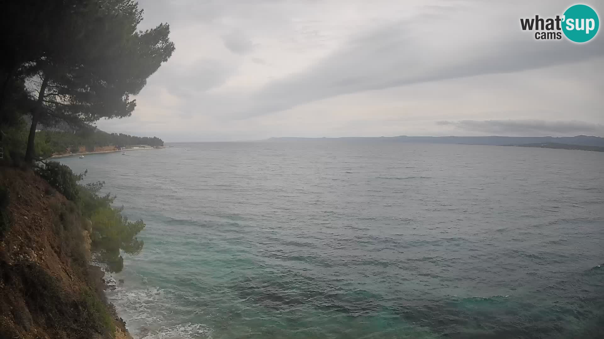 Webcam Playa Potočine Bol – Vista en vivo de Borak Beach, Isla de Brač