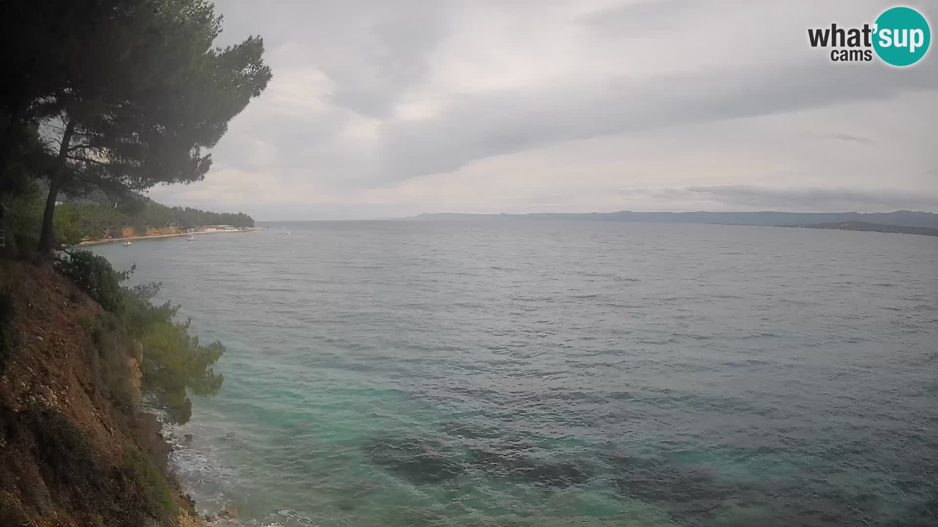 Webcam Potočine Beach Bol – Live View of Borak Beach, Brač Island